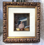 Antiquities: Framed Terracotta Juglet, Attributed Roman c.1st–3rd Century AD