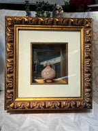 Antiquities: Framed Terracotta Juglet, Attributed Roman c.1st–3rd Century AD