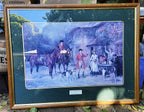 Prints & Etchings: Meeting at the Three Pigeons, Framed Print After Heywood Hardy