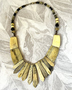 Jewellery: Antique Asian Water Buffalo Bone Necklace
