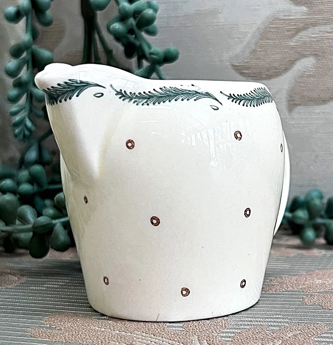 Tableware: Susie Cooper Fern Pattern Creamer