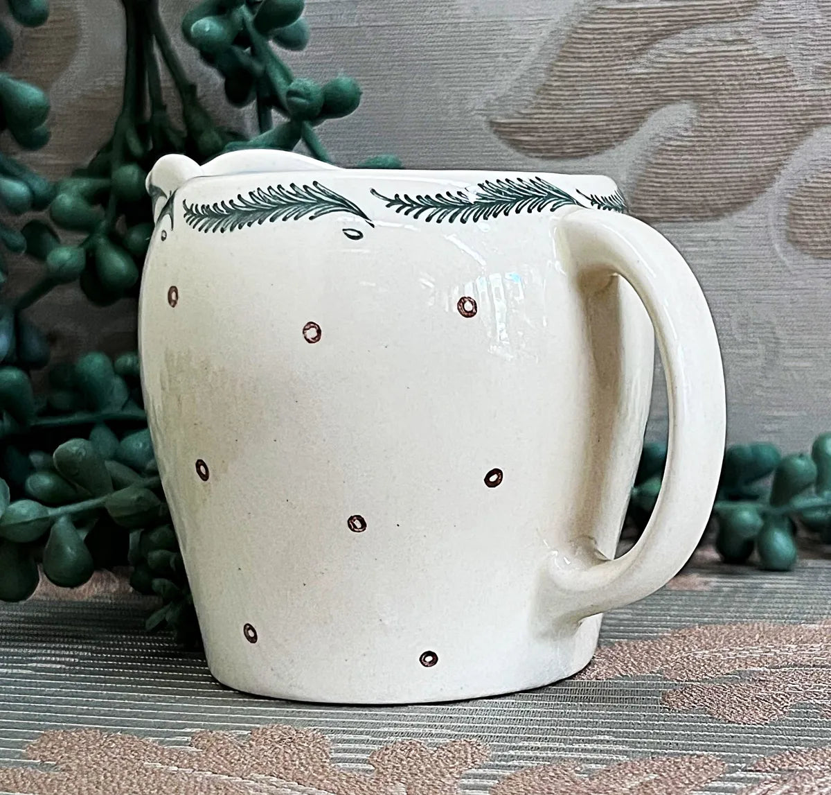 Tableware: Susie Cooper Fern Pattern Creamer