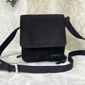 Bags: Busby Matt Black Organized Crossbody Messenger Bag