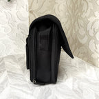 Bags: Busby Matt Black Organized Crossbody Messenger Bag