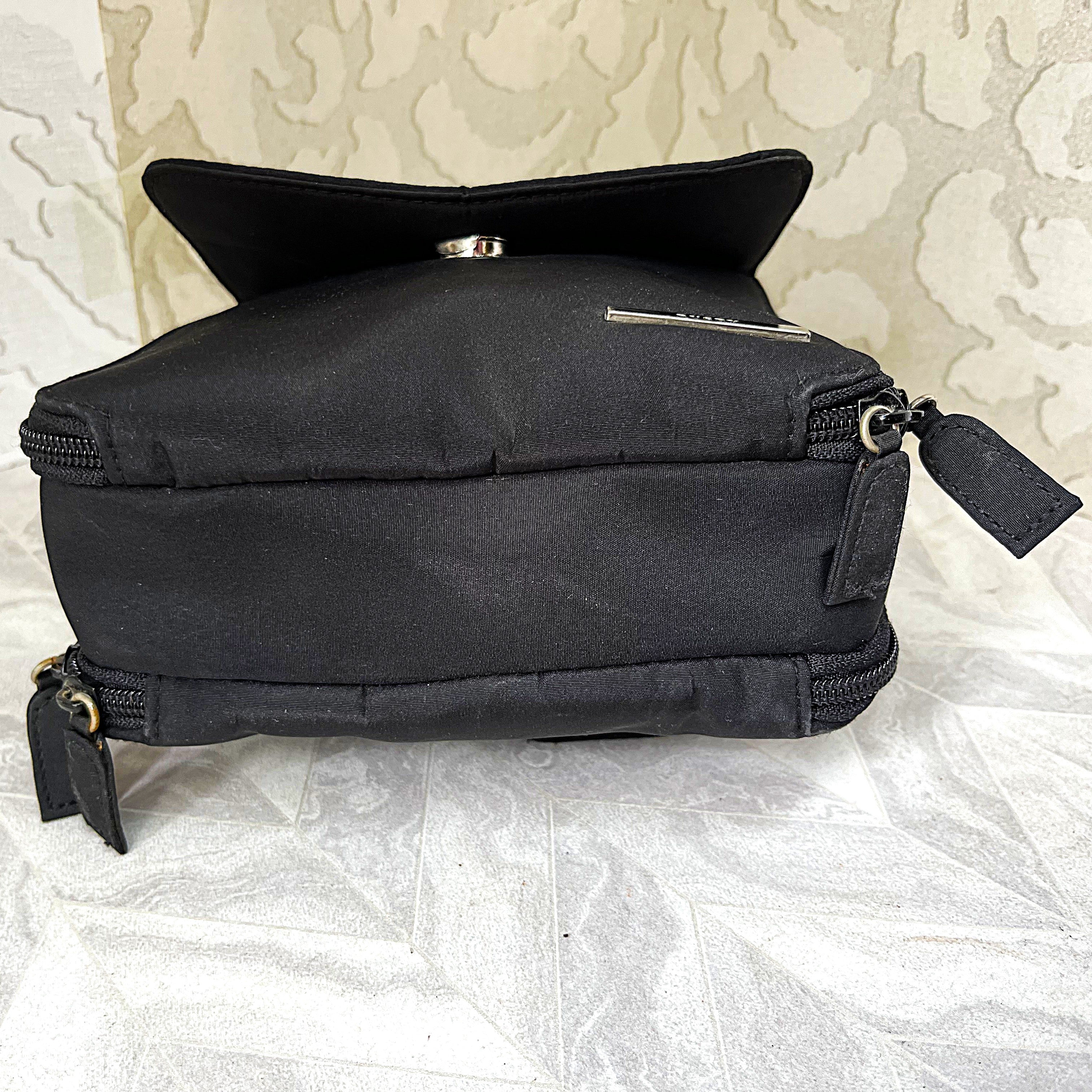 Bags: Busby Matt Black Organized Crossbody Messenger Bag
