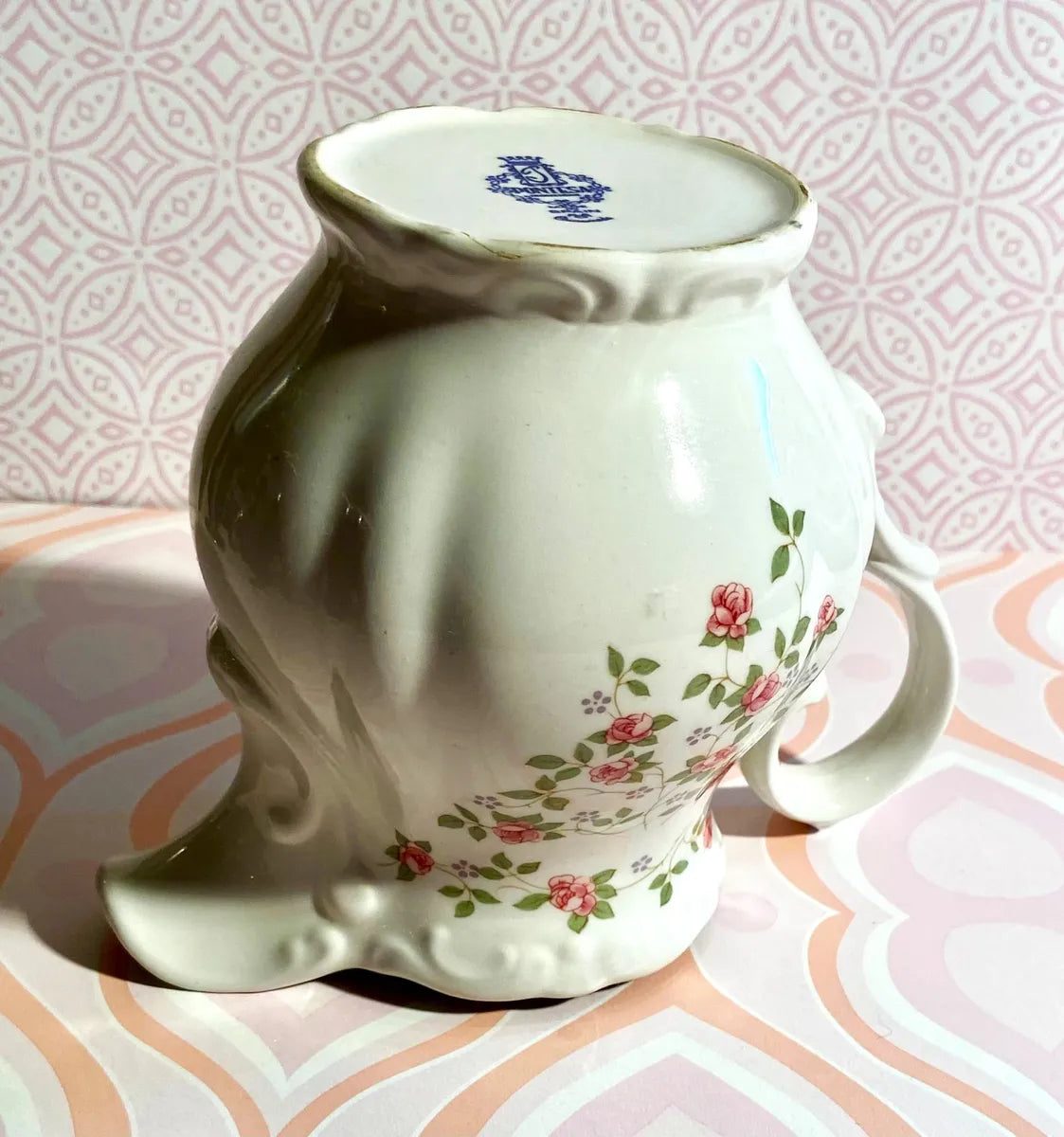 Tableware: Pontesa Ironstone Cream Pitcher, Primavera Main Pattern
