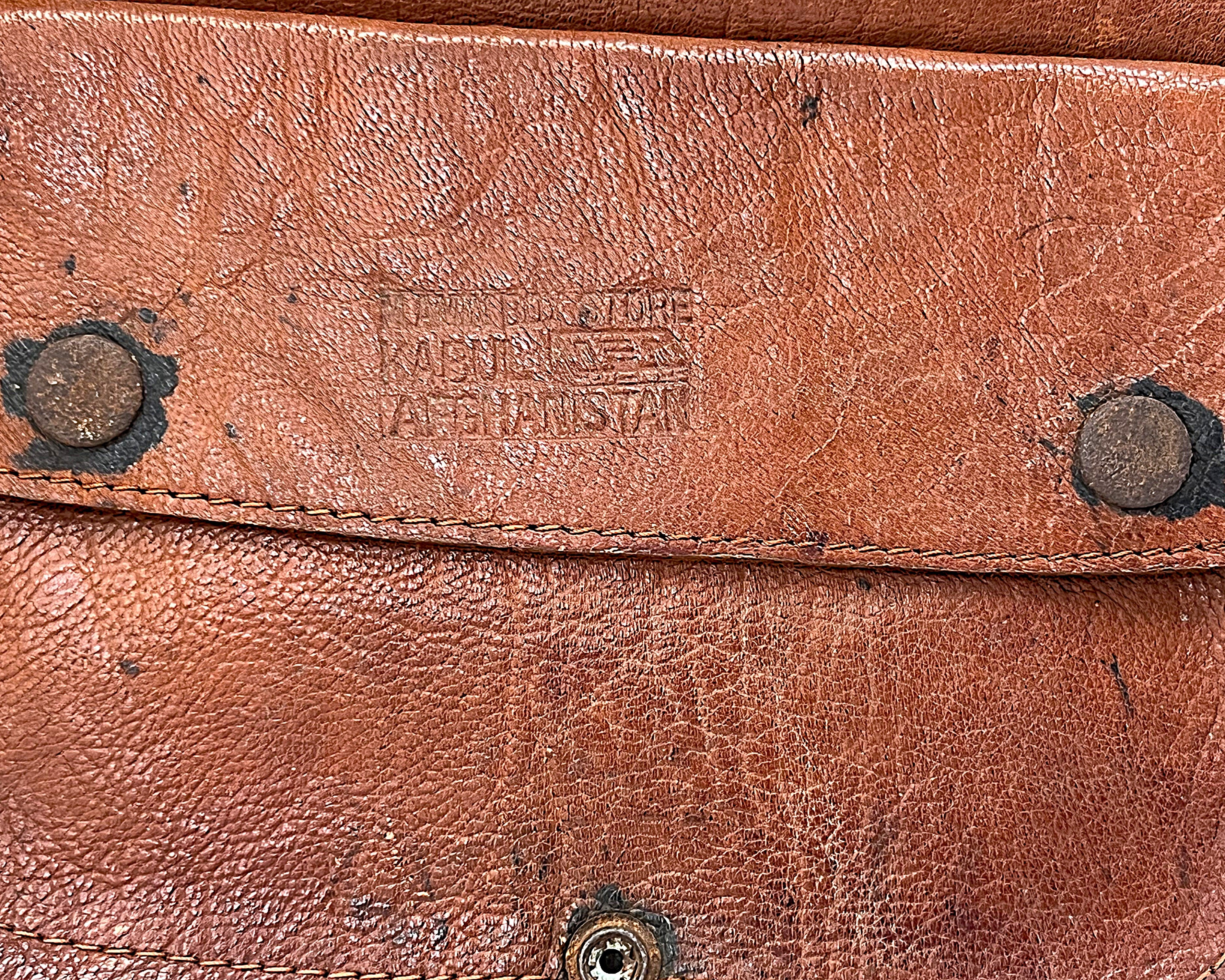 Bags: Camel Leather Crossbody Satchel Bag from Kabul, Afghanistan