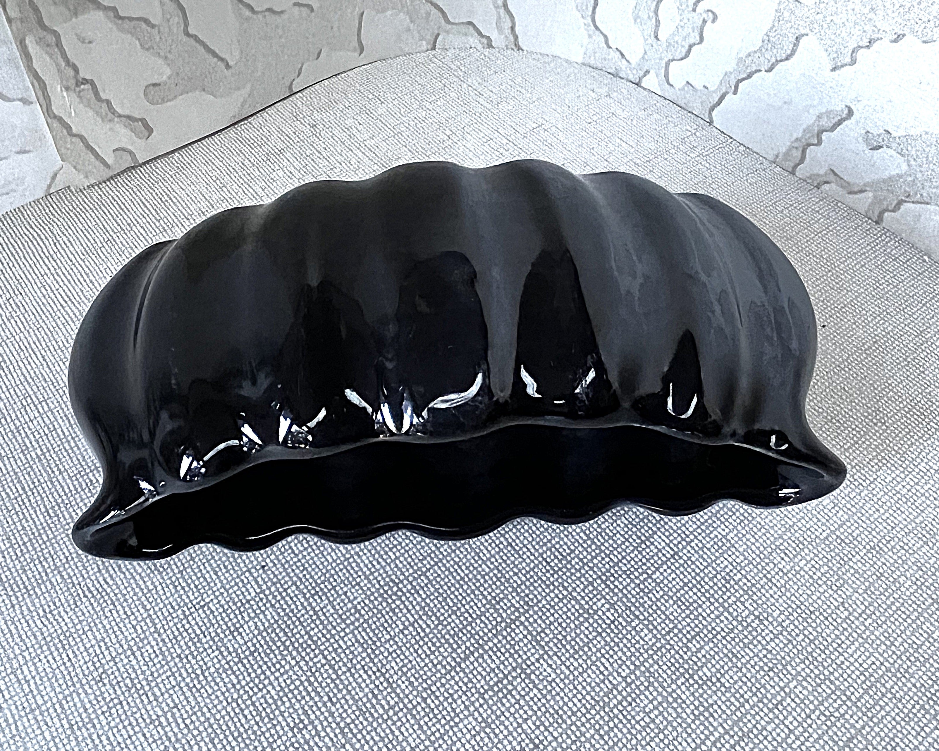 Lucia Ware: Master Collection Matching Jet Black Vases, Trio