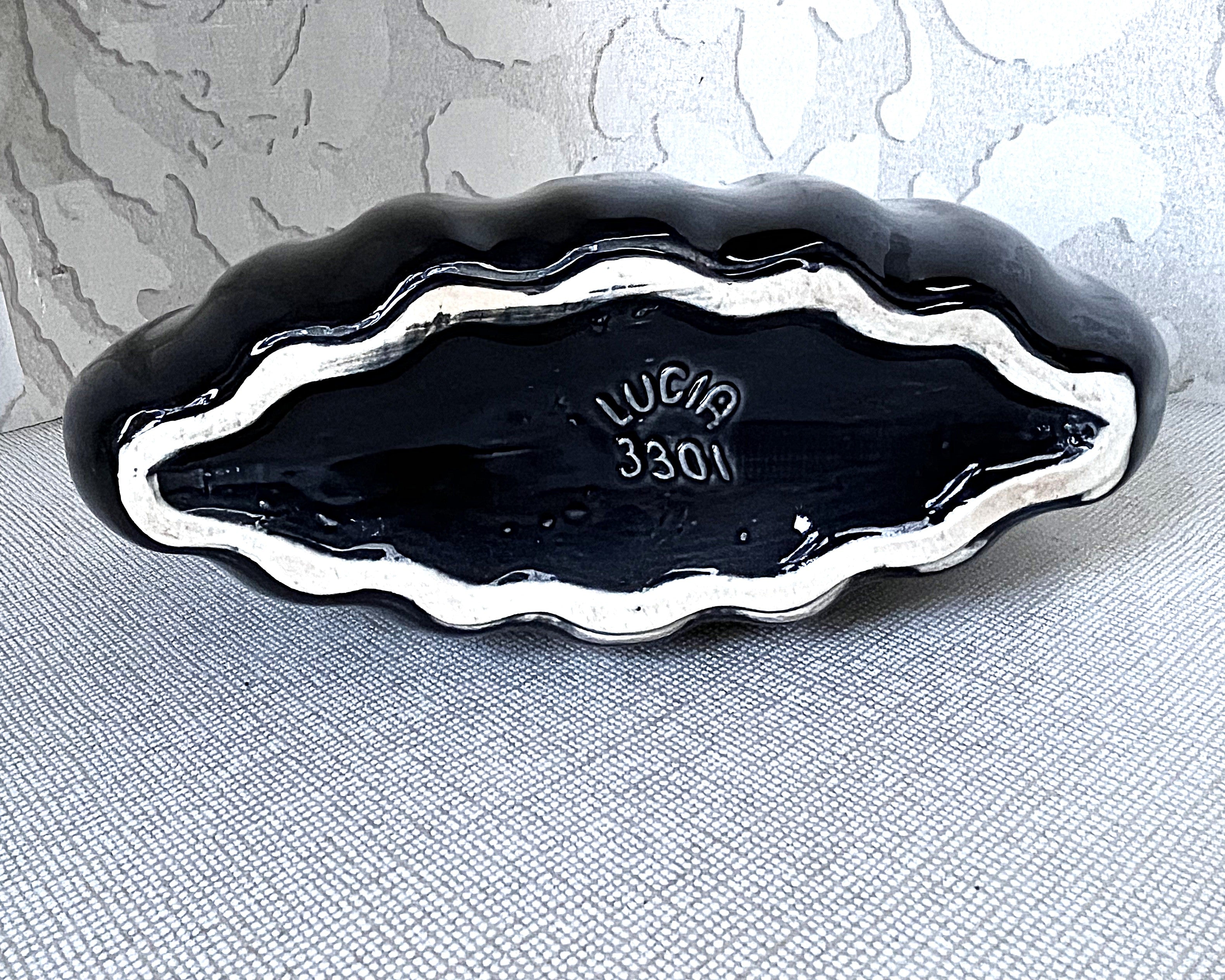 Lucia Ware: Master Collection Matching Jet Black Vases, Trio