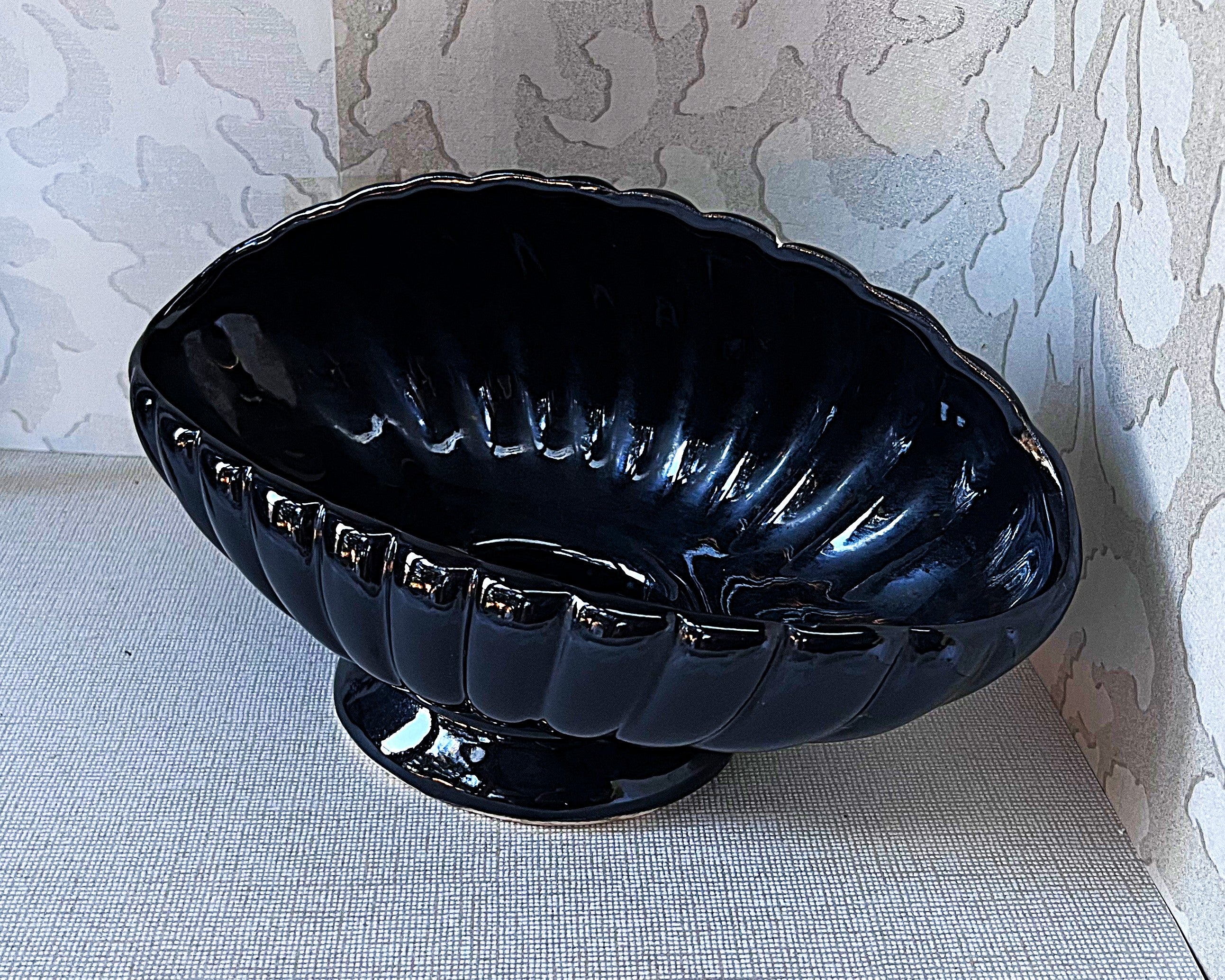 Lucia Ware: Master Collection Matching Jet Black Vases, Trio