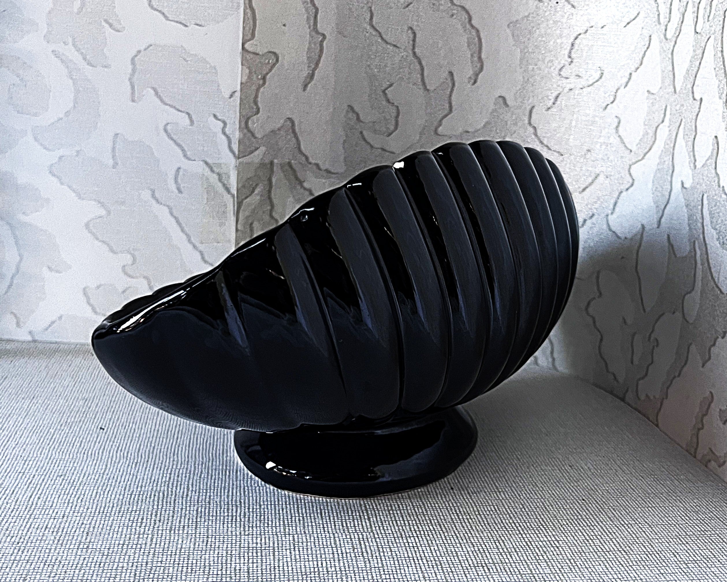 Lucia Ware: Master Collection Matching Jet Black Vases, Trio