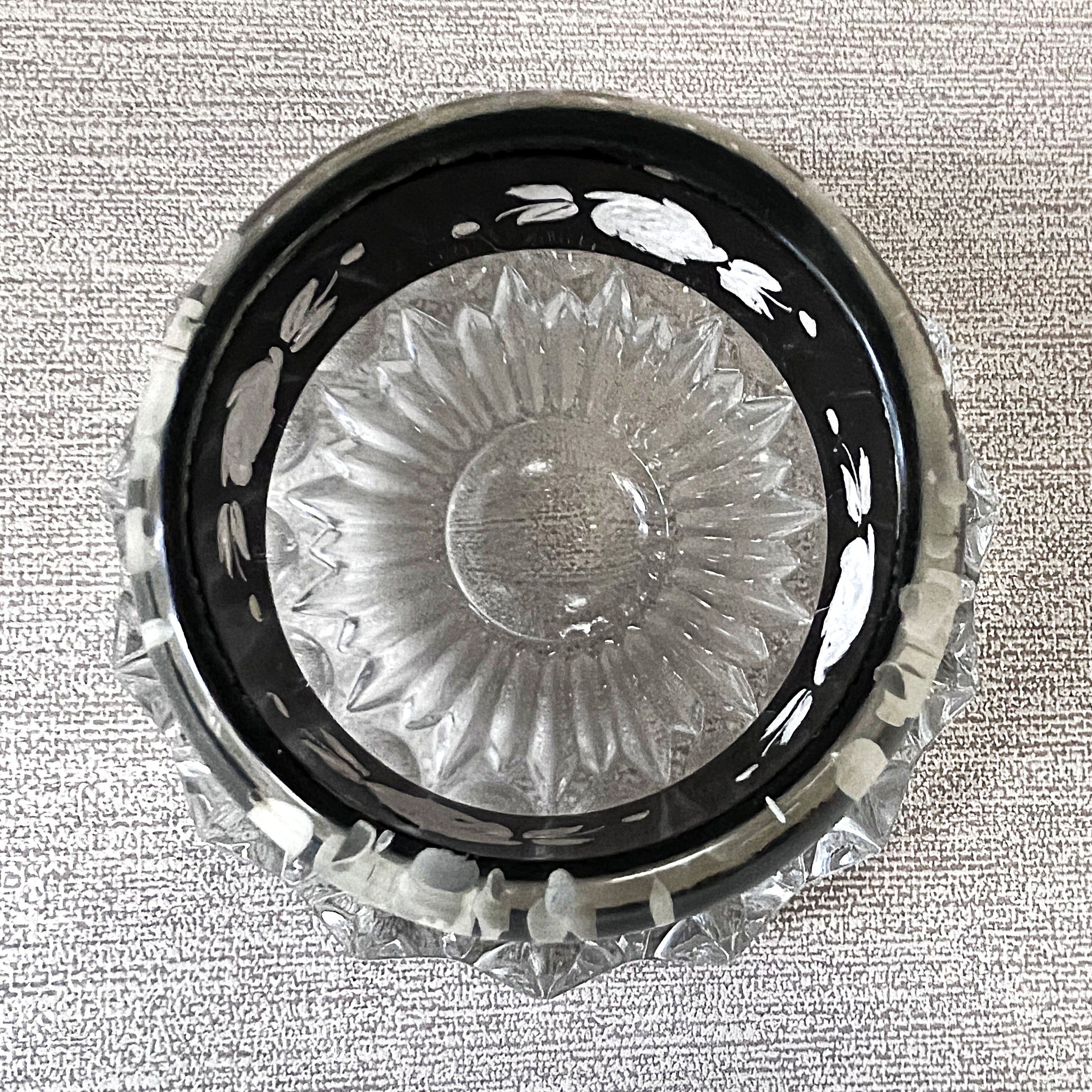 Jewellery: Smoky Lucite Rose Bangle