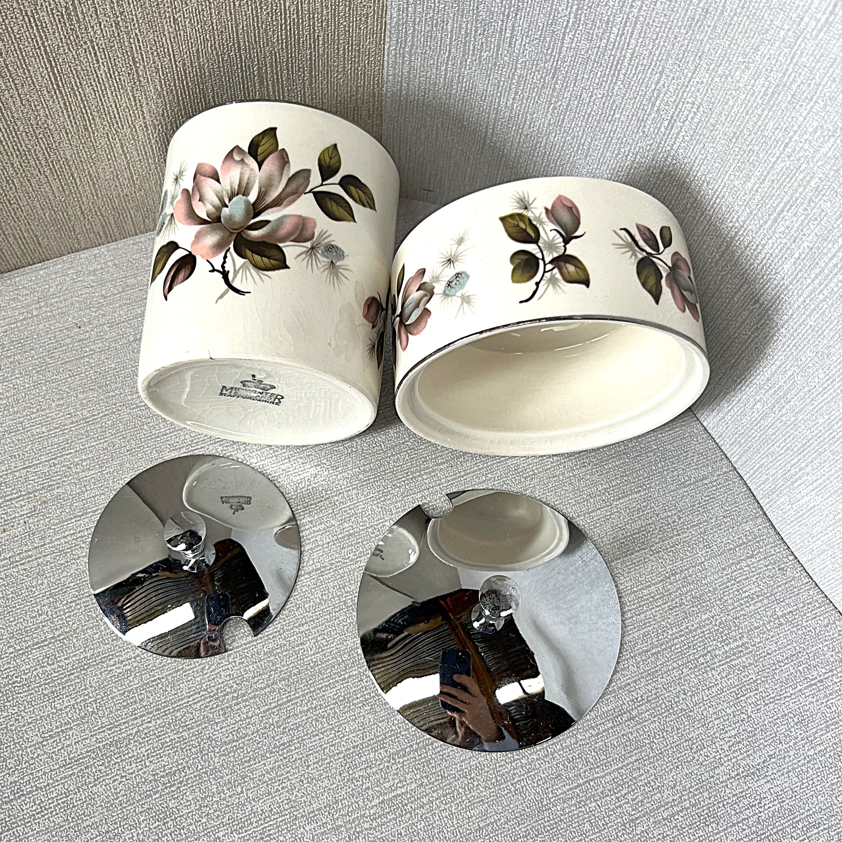 High Tea: Midwinter Magnolia Condiment Server Set