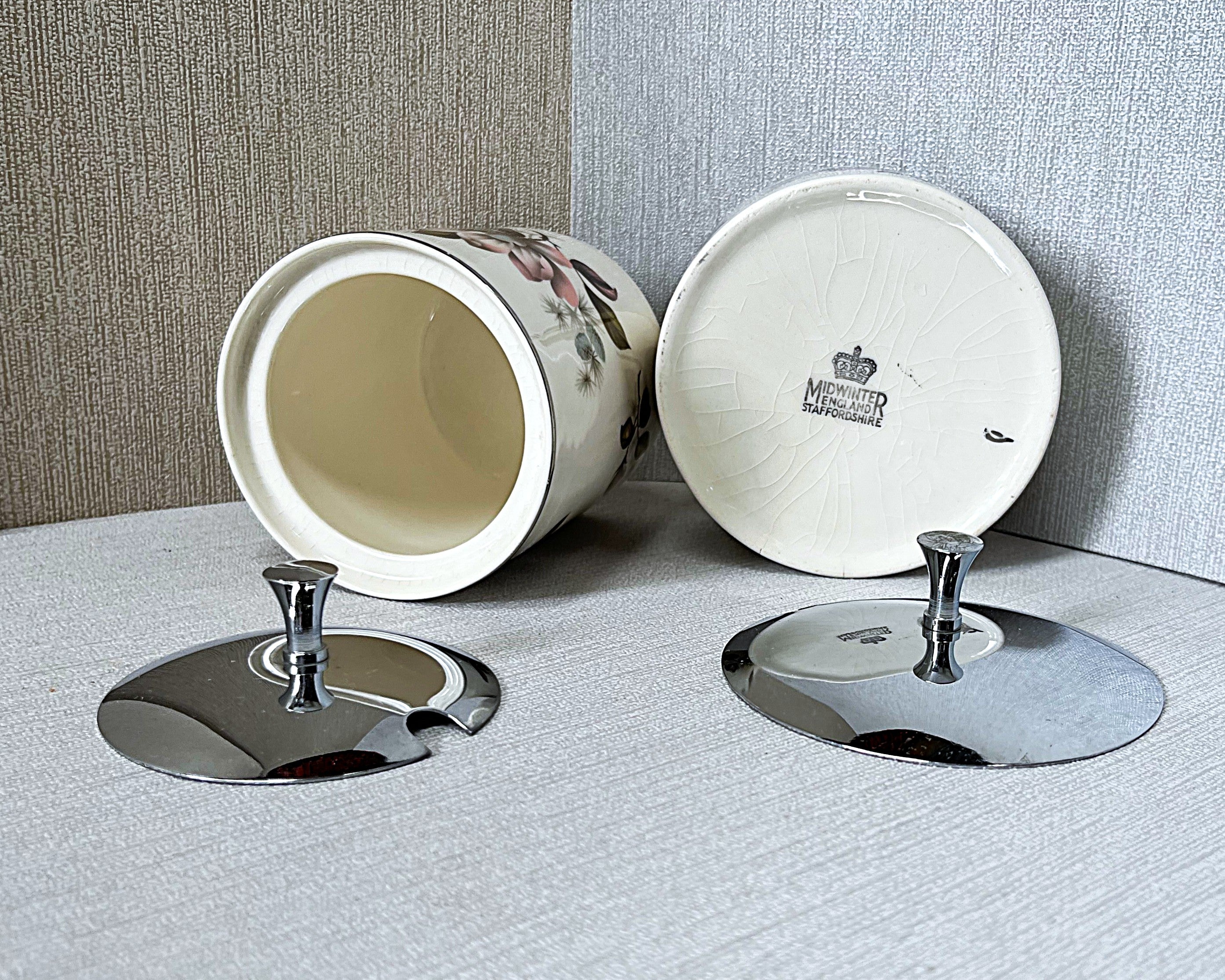 High Tea: Midwinter Magnolia Condiment Server Set