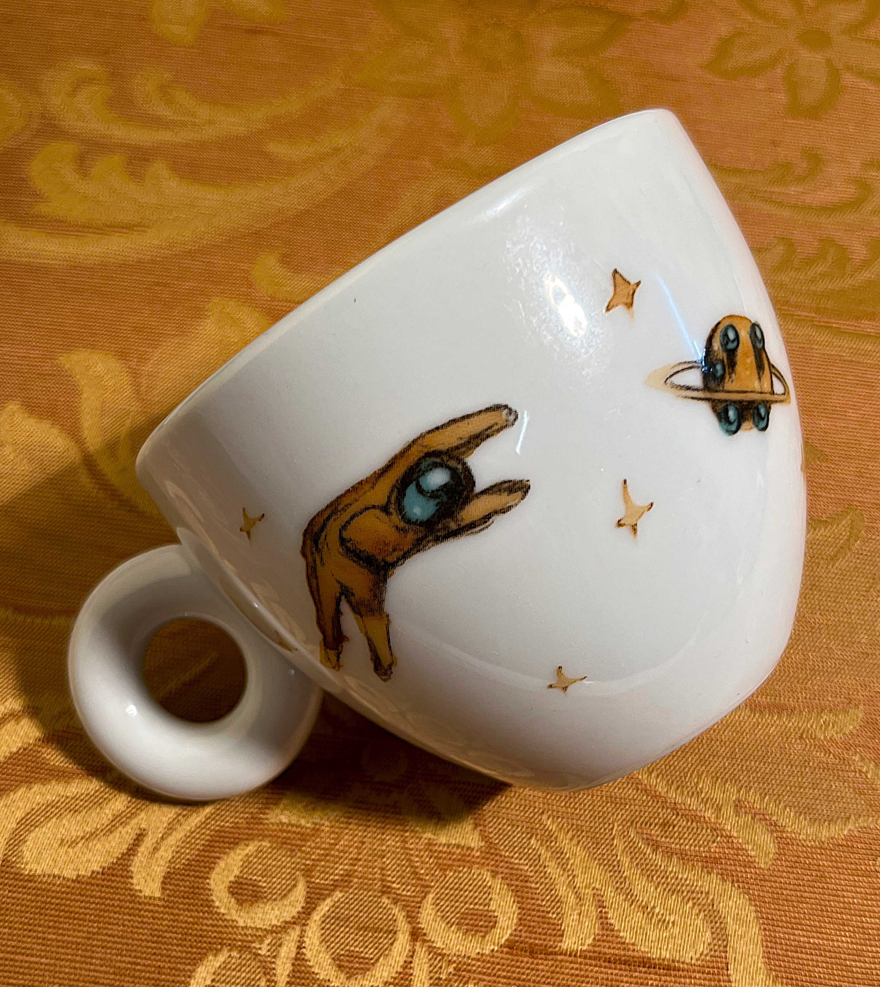 Cappuccino Cups: Max Petrone Astronaut Design, 4