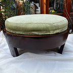 Accent Furniture: Mid-Century Mahogany Stacking Barrel Stool Set