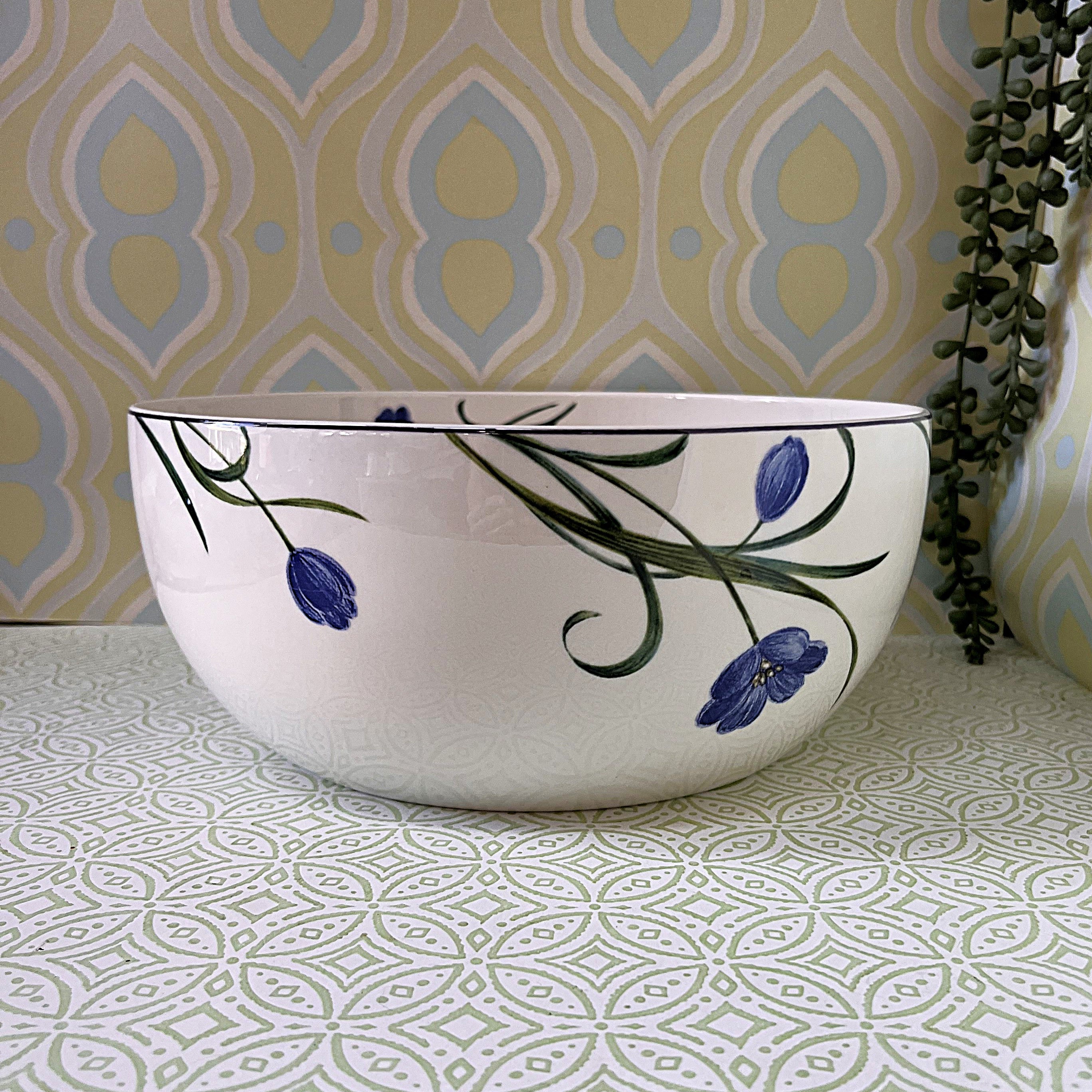 Dinnerware: Mikasa "Garden Poetry" Serving Bowl