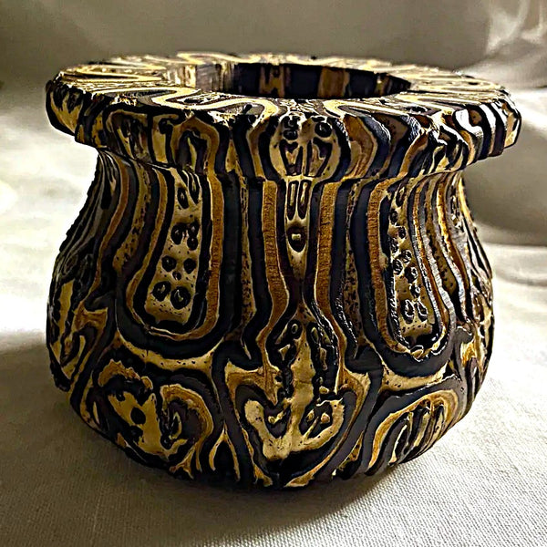 Wood Décor: Tree Fern Ornamental Vase