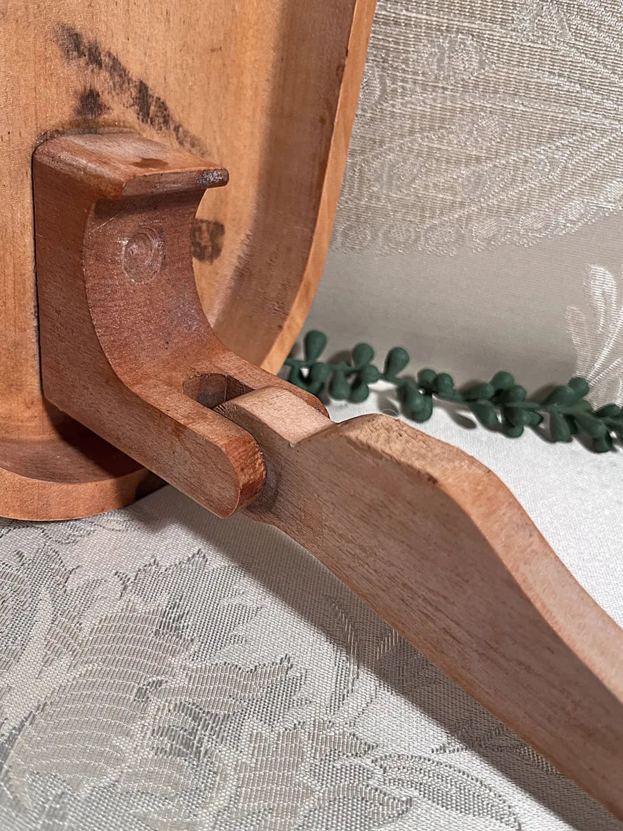 Kitchen Tools: MCM Beechwood Lever Mechanical Nutcracker
