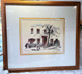 Limited Edition Prints: Philip Bawcombe Old Georgian Houses Stellenbosch, 20/1000