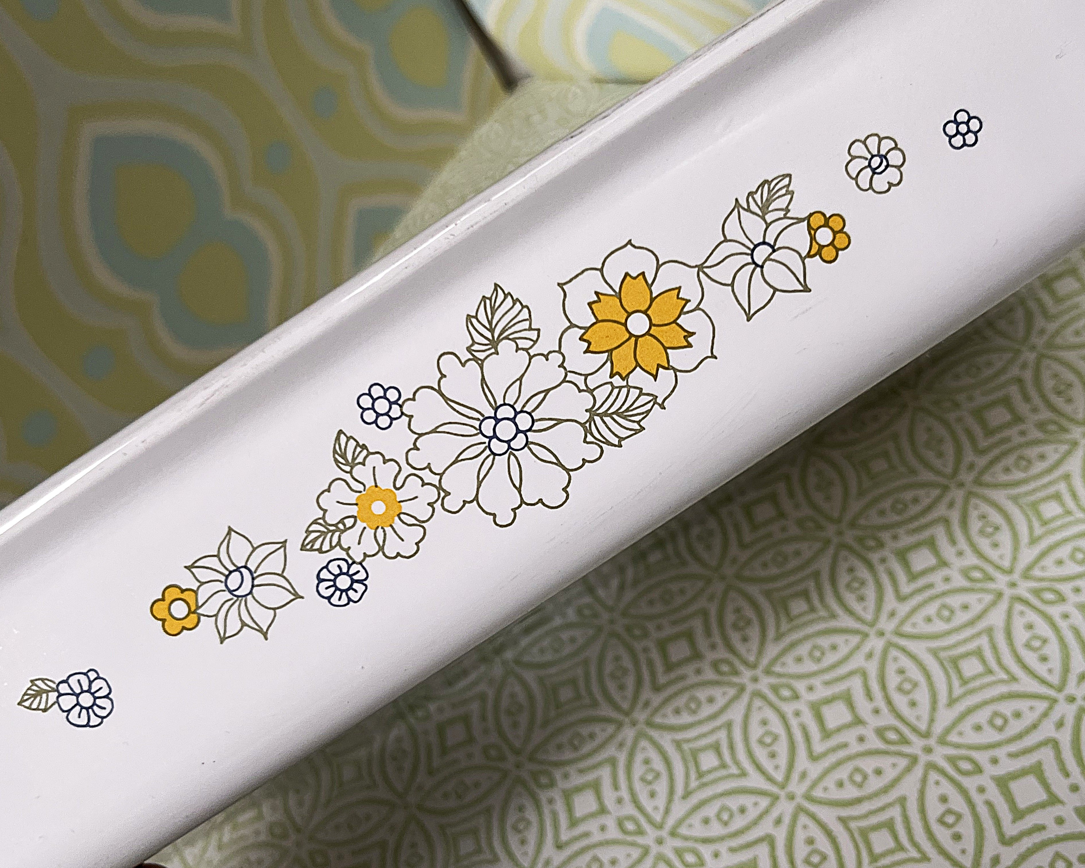 CorningWare: Floral Bouquet: P-332 Open Roaster