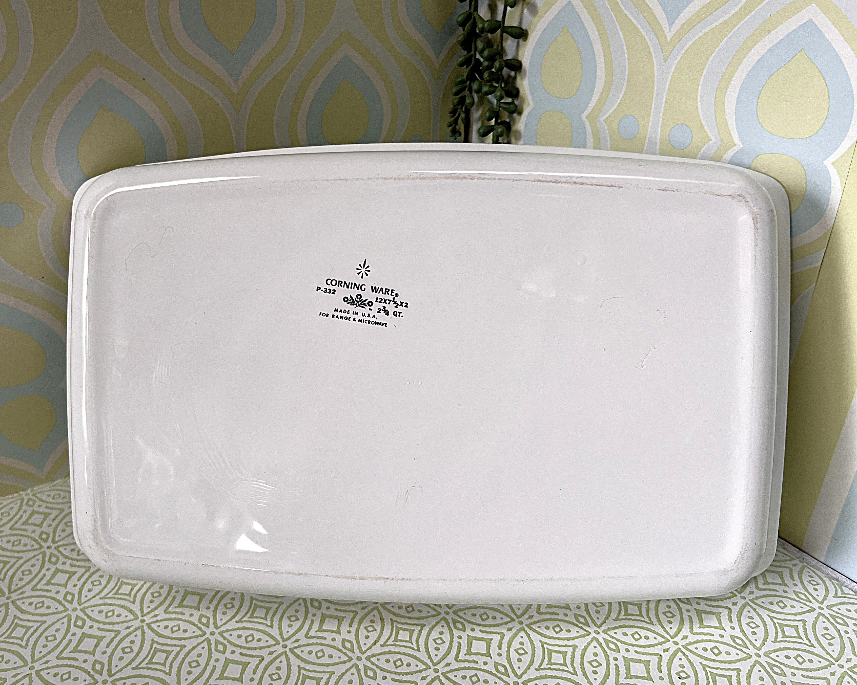 CorningWare: Floral Bouquet: P-332 Open Roaster