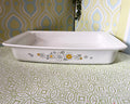 CorningWare: Floral Bouquet: P-332 Open Roaster