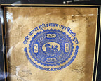 Indian Miniatures: Rajasthani Elephant Miniatures, Pair