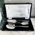 Cutlery Boxed: Antique Art Deco Master Hostess Serving Set