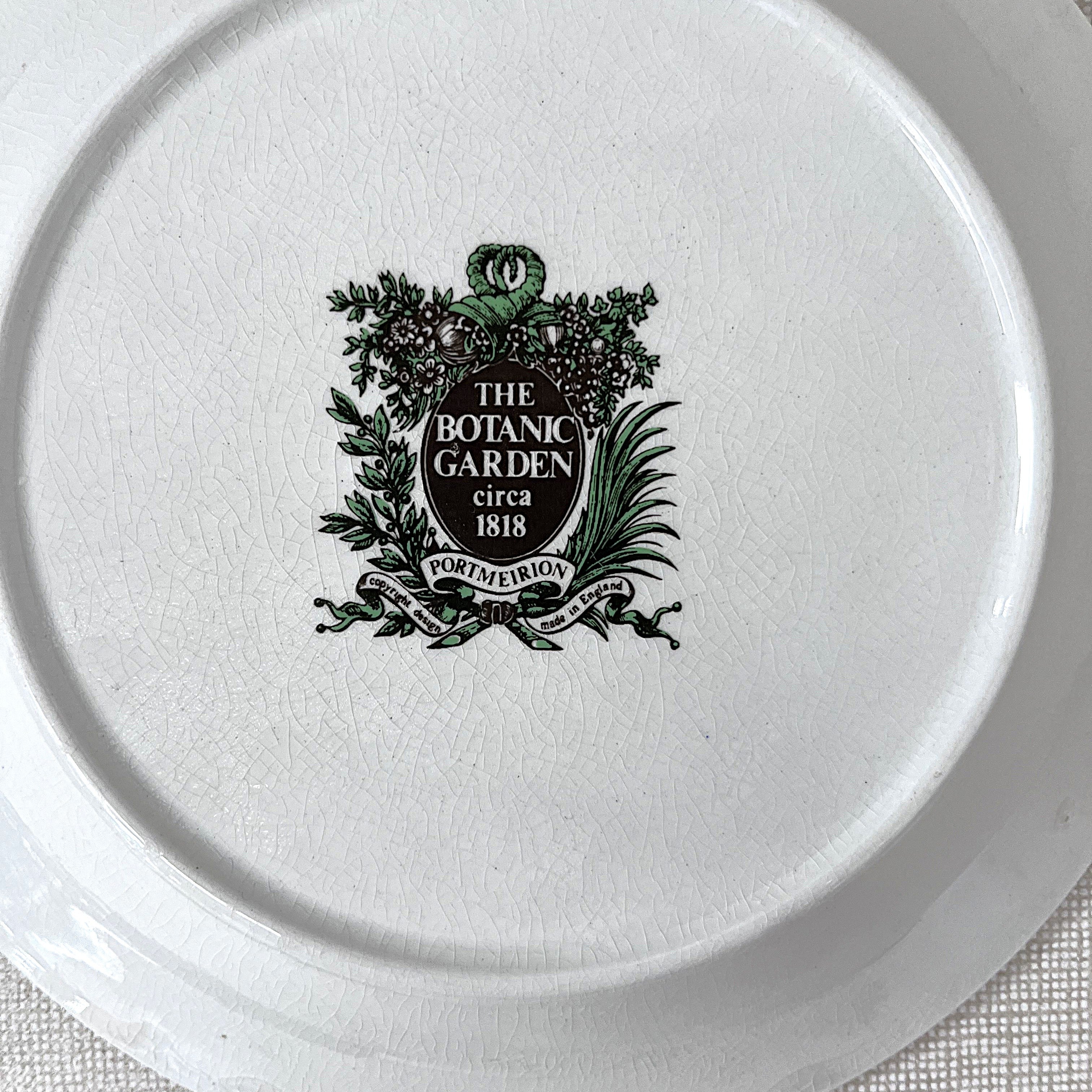 Dinnerware: Portmeirion The Botanic Garden, Bellis Perennis, Bread & Butter Plate