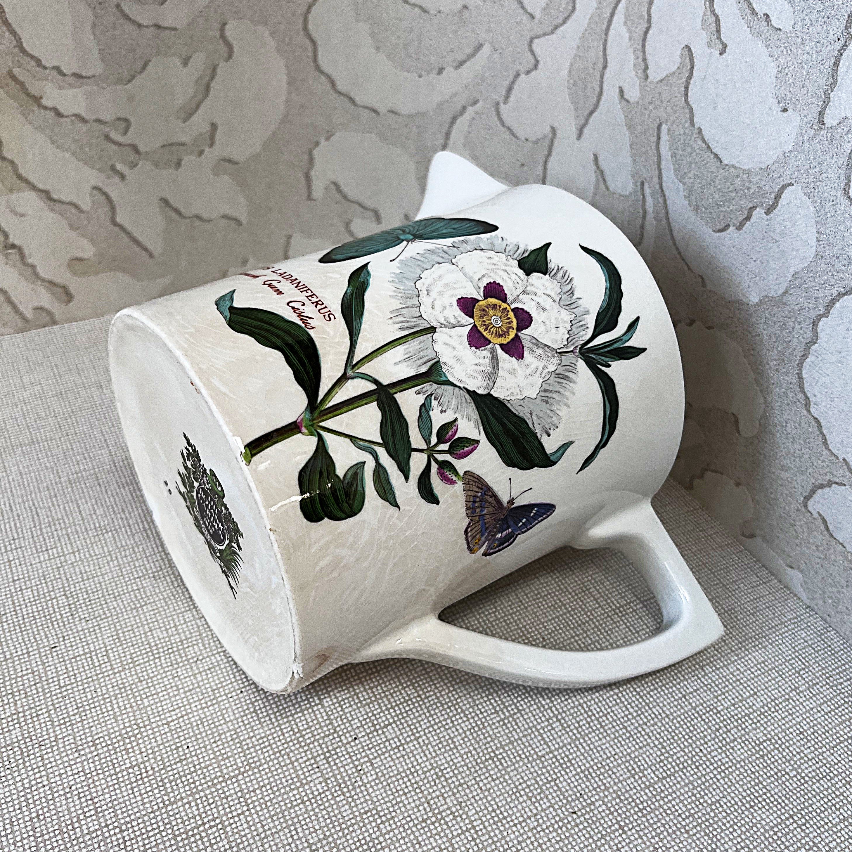 Tableware: Portmeirion The Botanic Garden, Cistus Ladaniferus, Citrus Citron, Pitcher