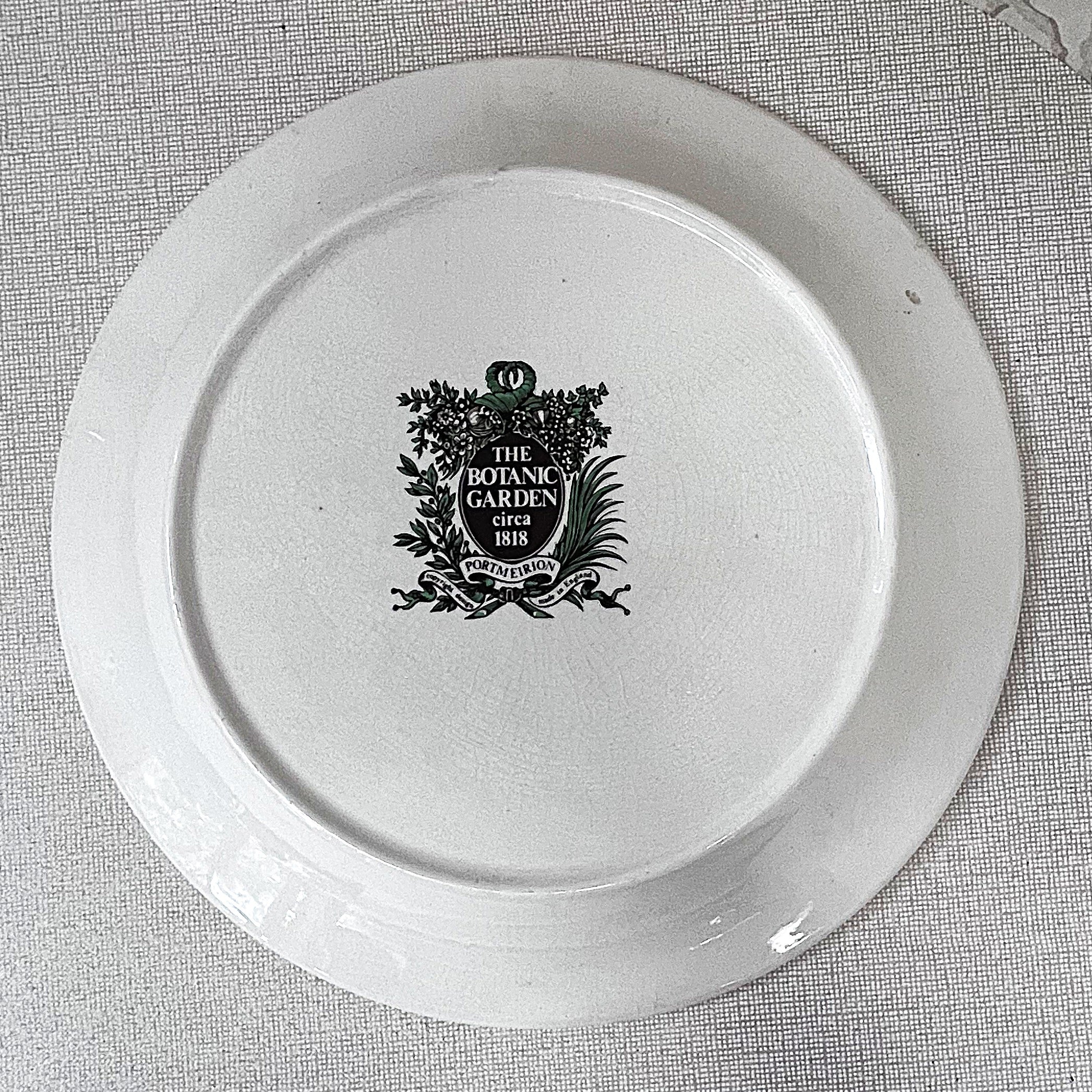 Dinnerware: Portmeirion The Botanic Garden, Manchineel Tree, Dinner Plate