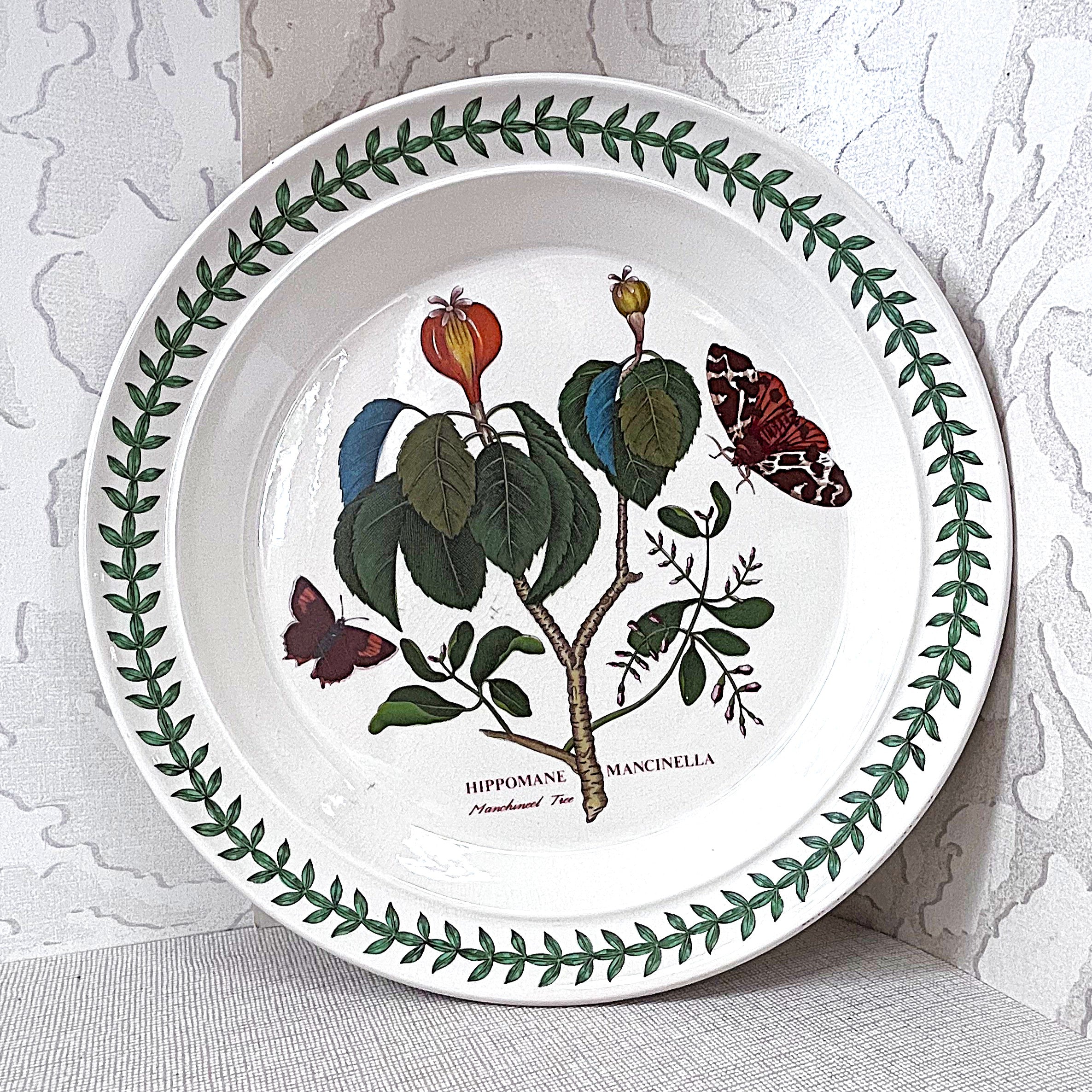 Dinnerware: Portmeirion The Botanic Garden, Manchineel Tree, Dinner Plate