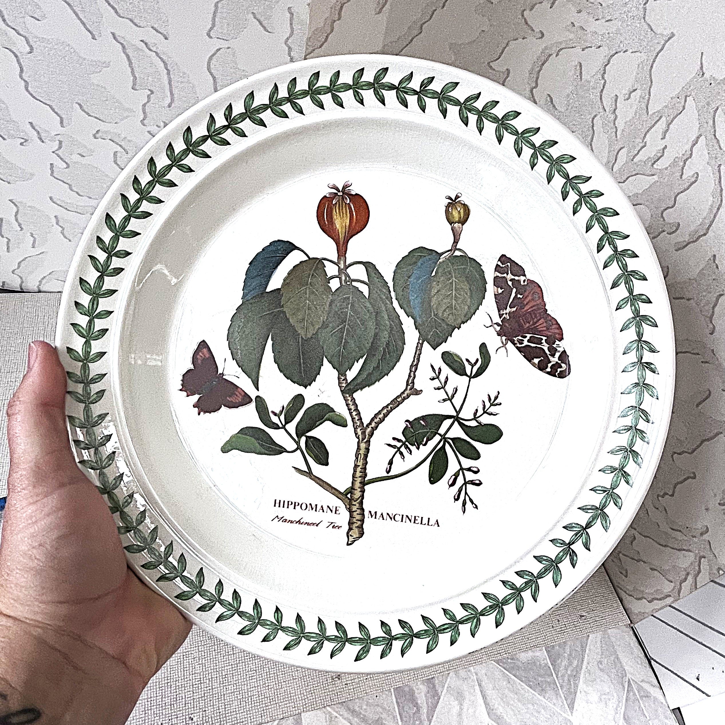 Dinnerware: Portmeirion The Botanic Garden, Manchineel Tree, Dinner Plate