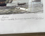 Limited Edition Prints: Antique 1797 Robert Dodd Hand-Coloured Maritime Aquatint Engraving