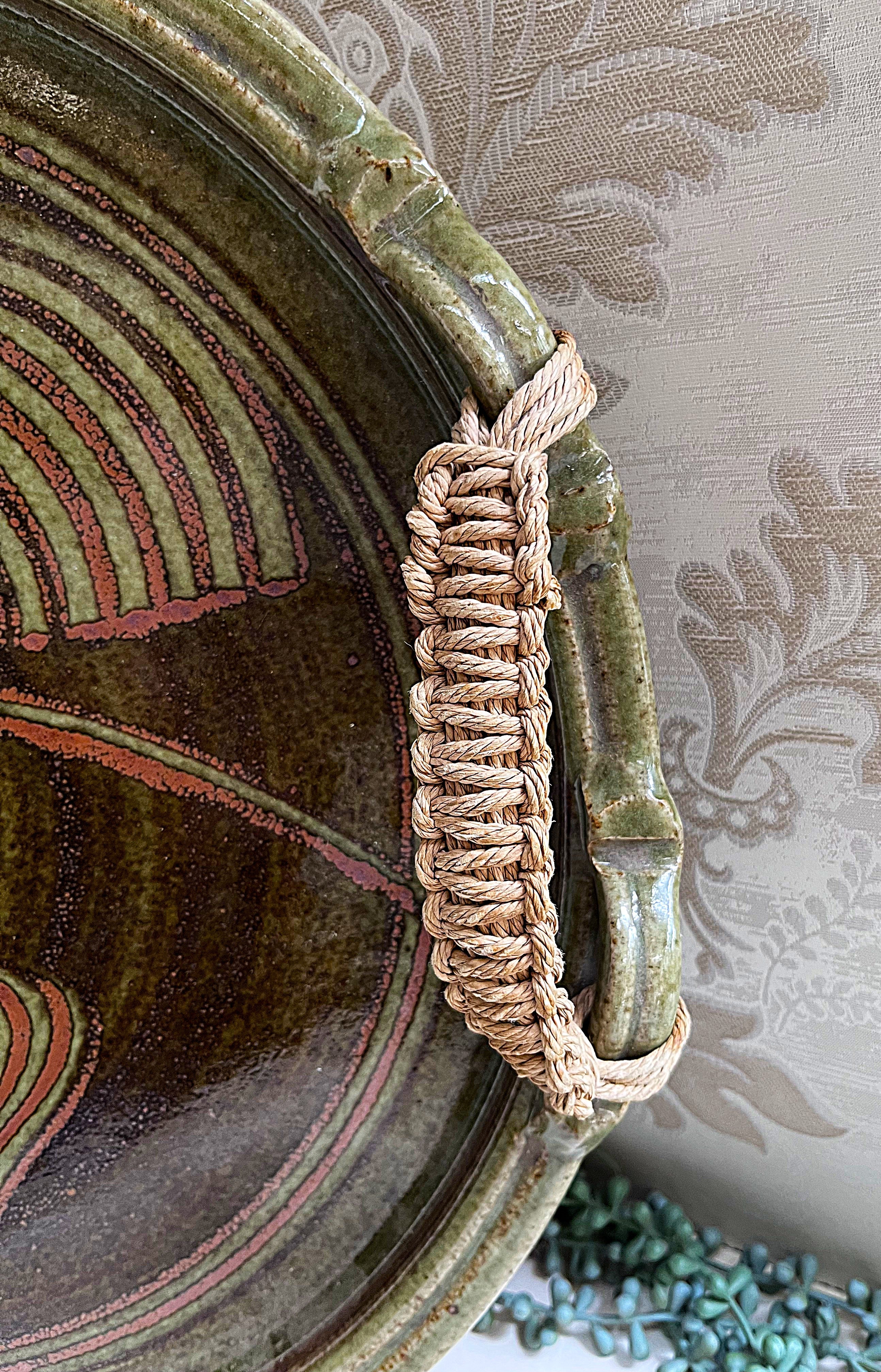 Master Potter: Neville Burde - Large Round Serving Tray