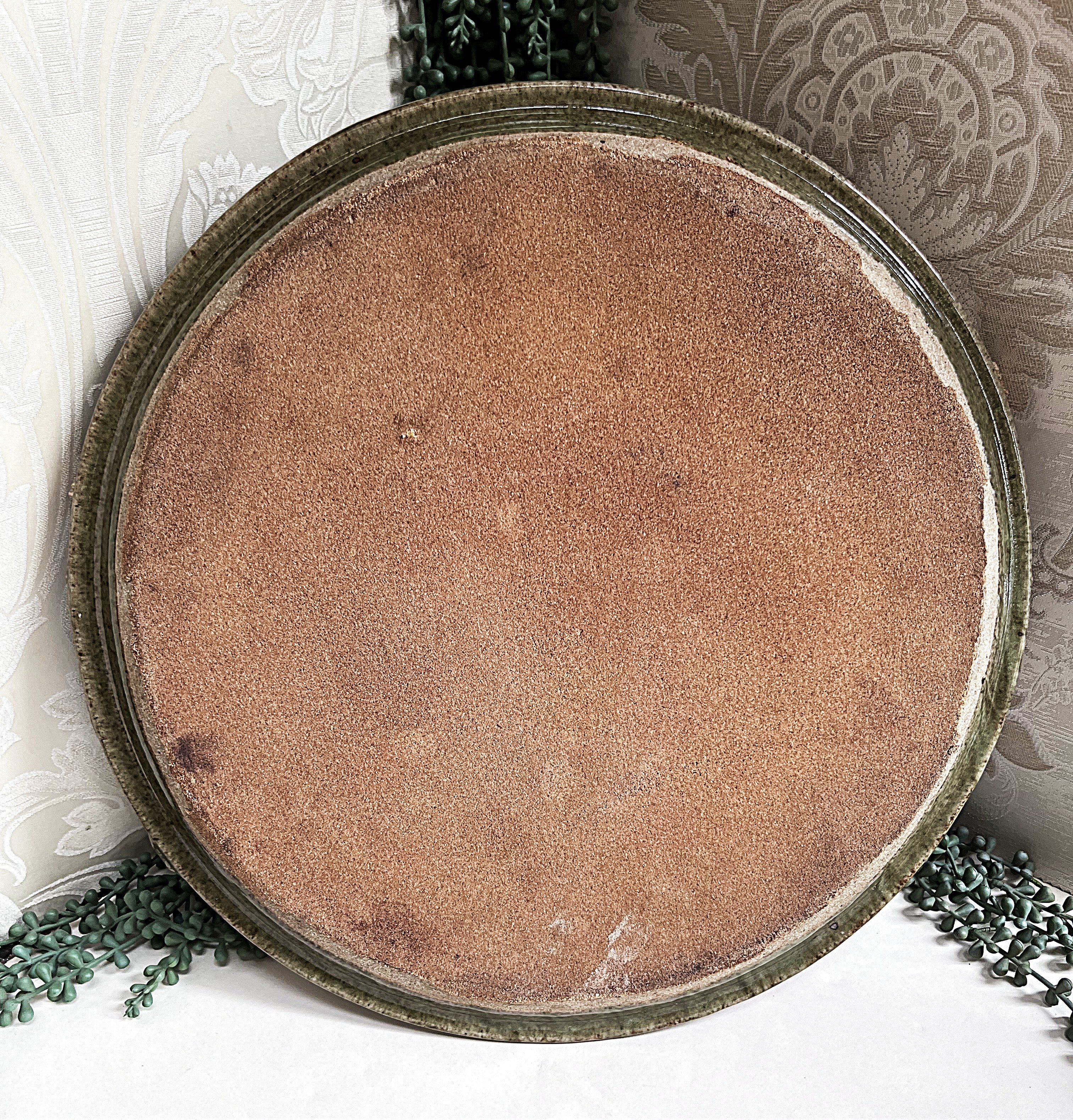 Master Potter: Neville Burde - Large Round Serving Tray