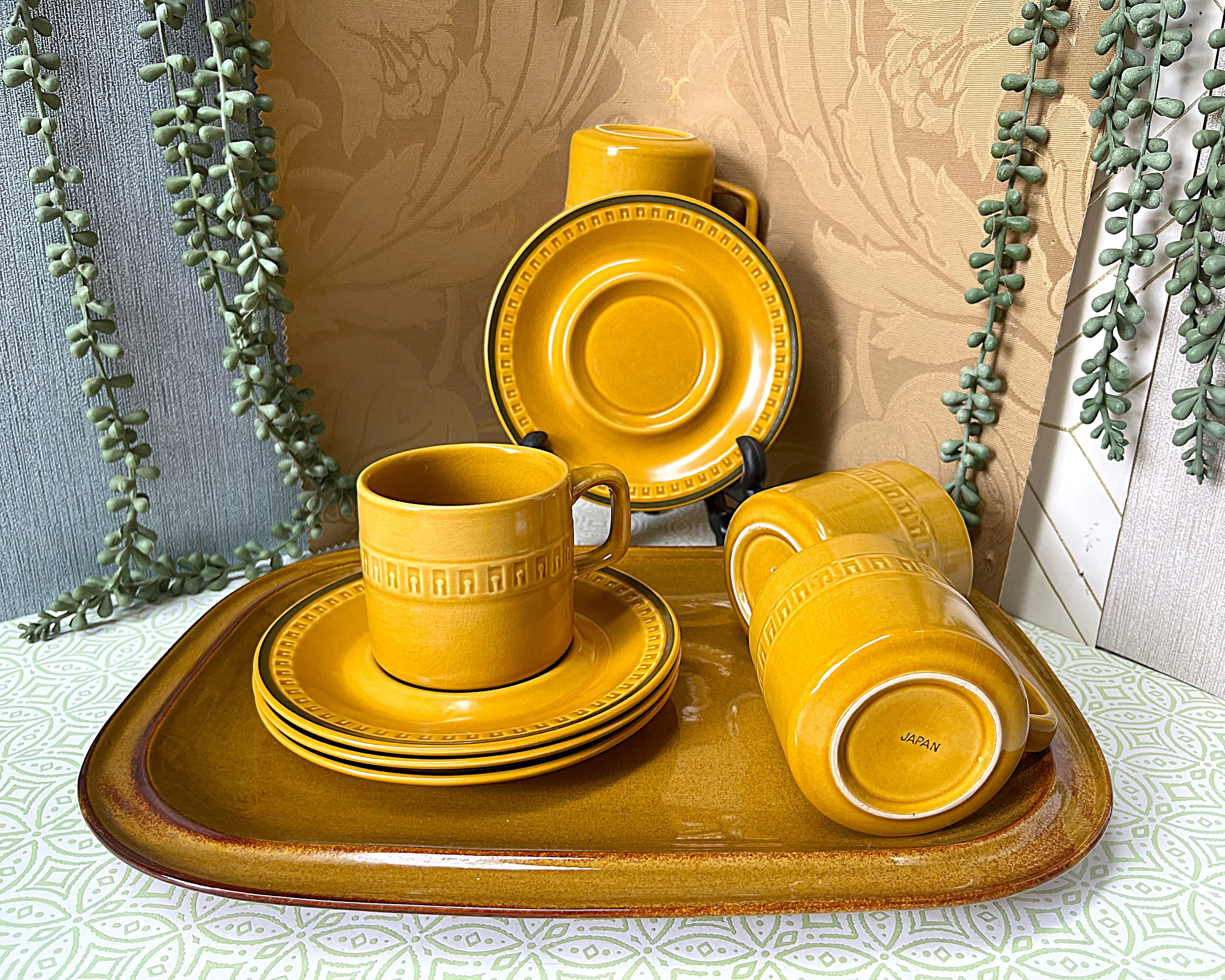 Coffee Cups: Stonecraft Pueblo Coffee Set, 9