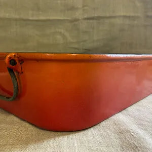 Cast Iron: Descoware FE 36 Enamelled Cast Iron Roasting Pan