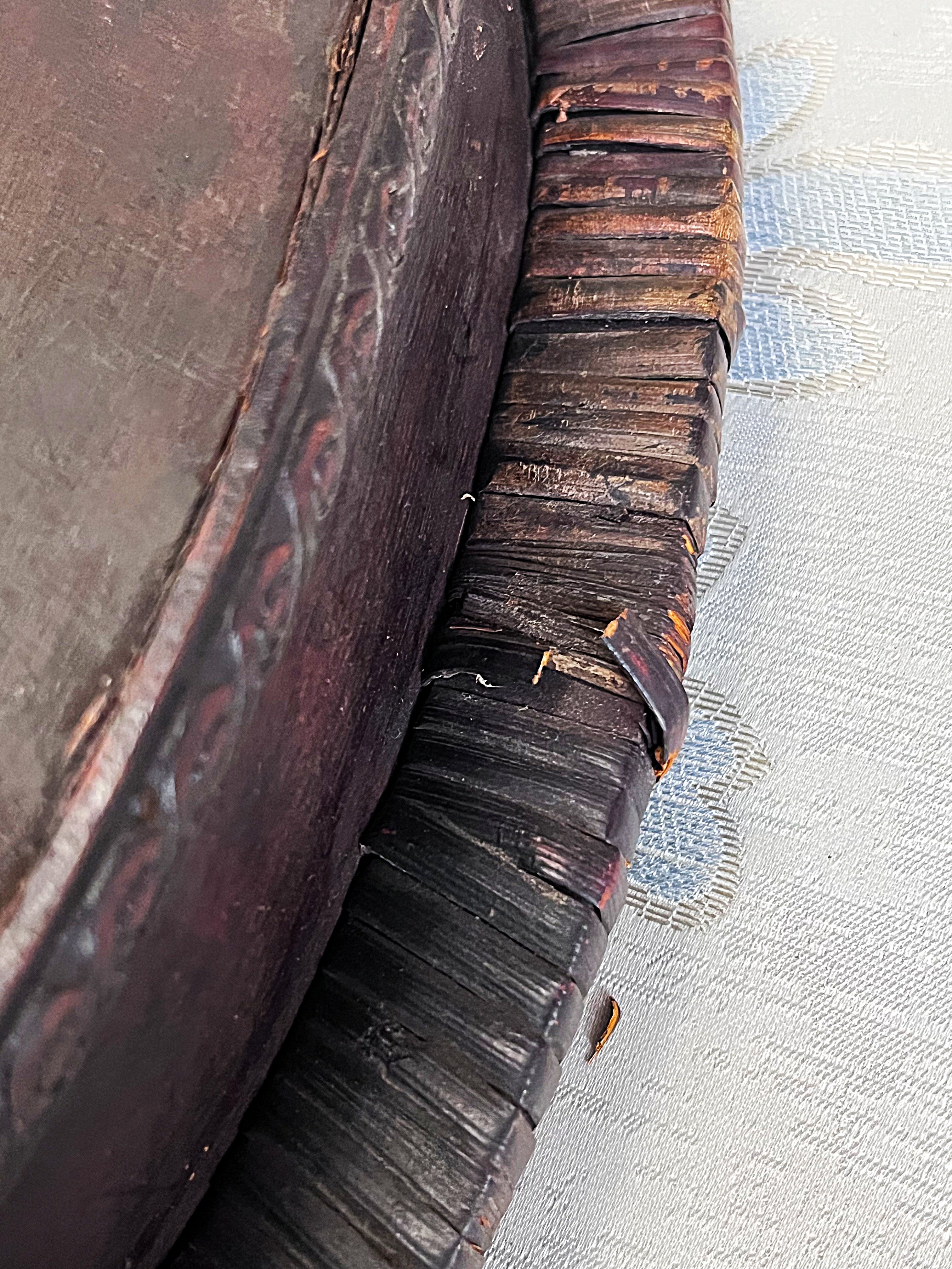 Trays: Japanese Rantai Shikki Bamboo Urushi Lacquer Tray
