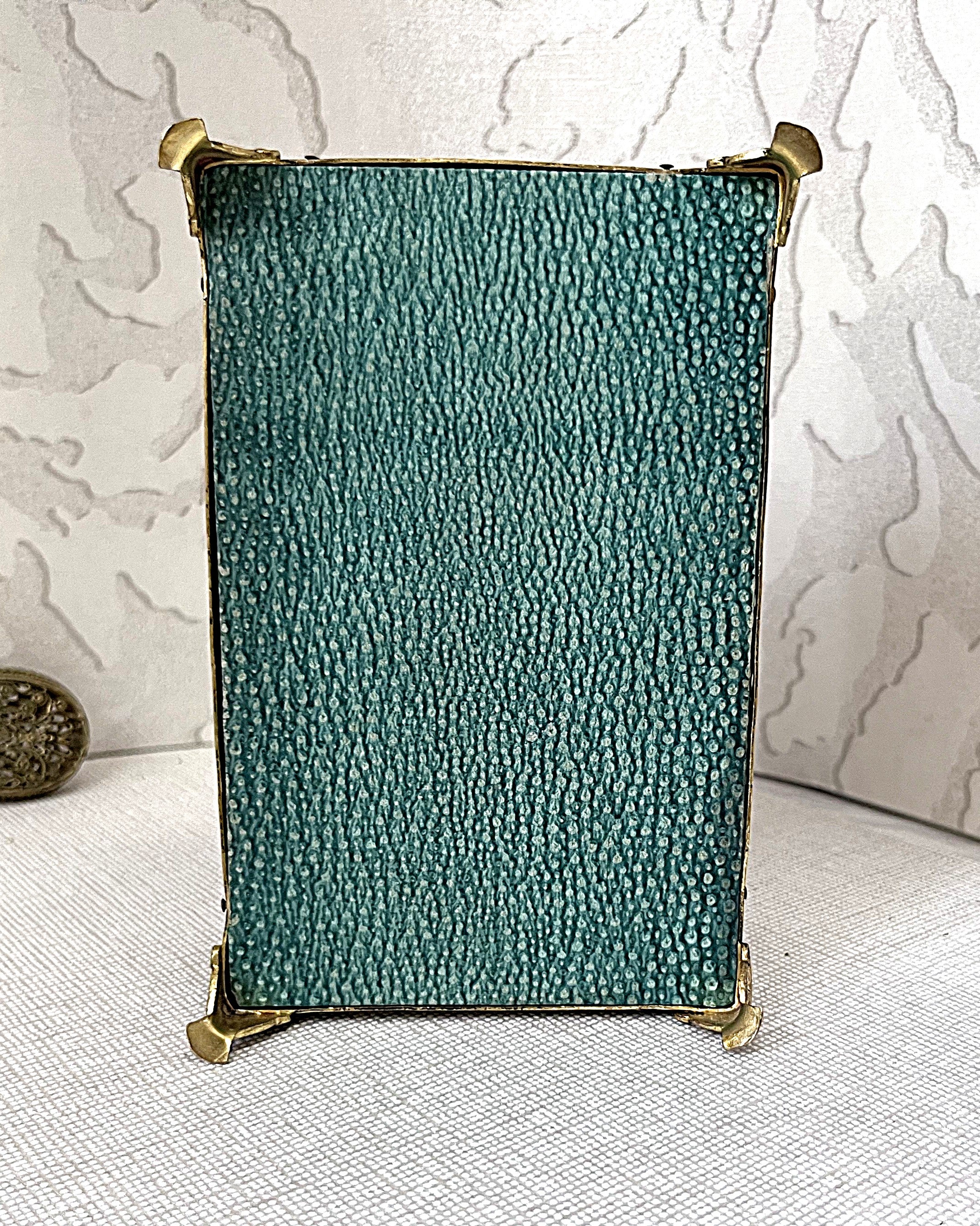 Dressing Table Vanity: British 1950's Petit Point Boudoir