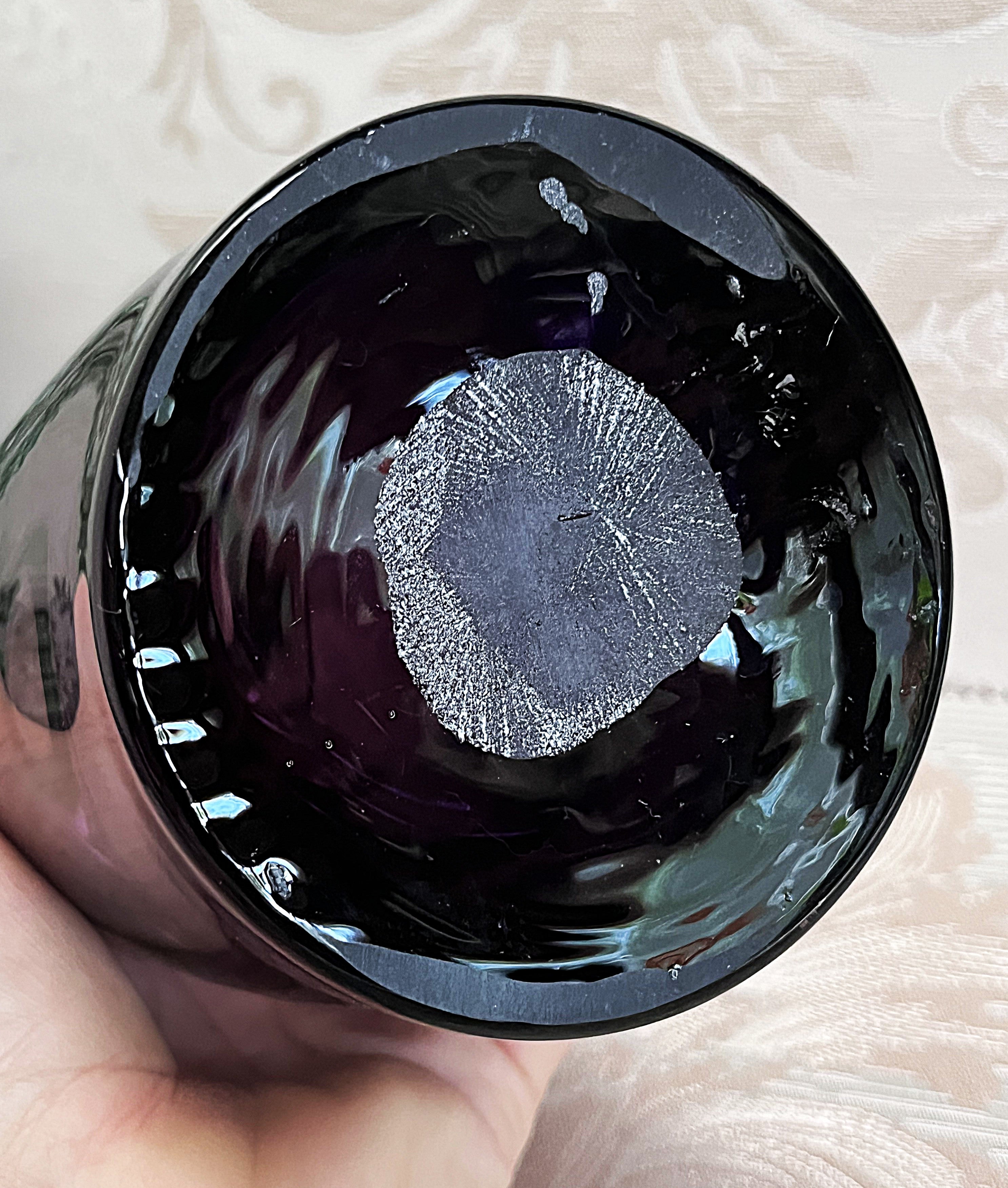 German: Art Glass Rosenthal Amethyst Vase