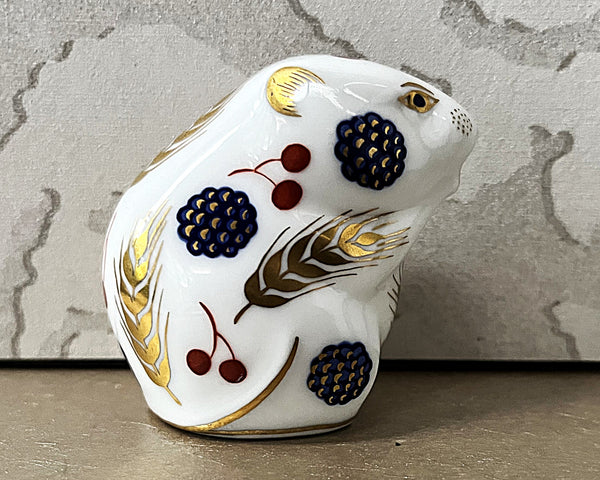 Figurines: Royal Crown Derby "Harvest Mouse"
