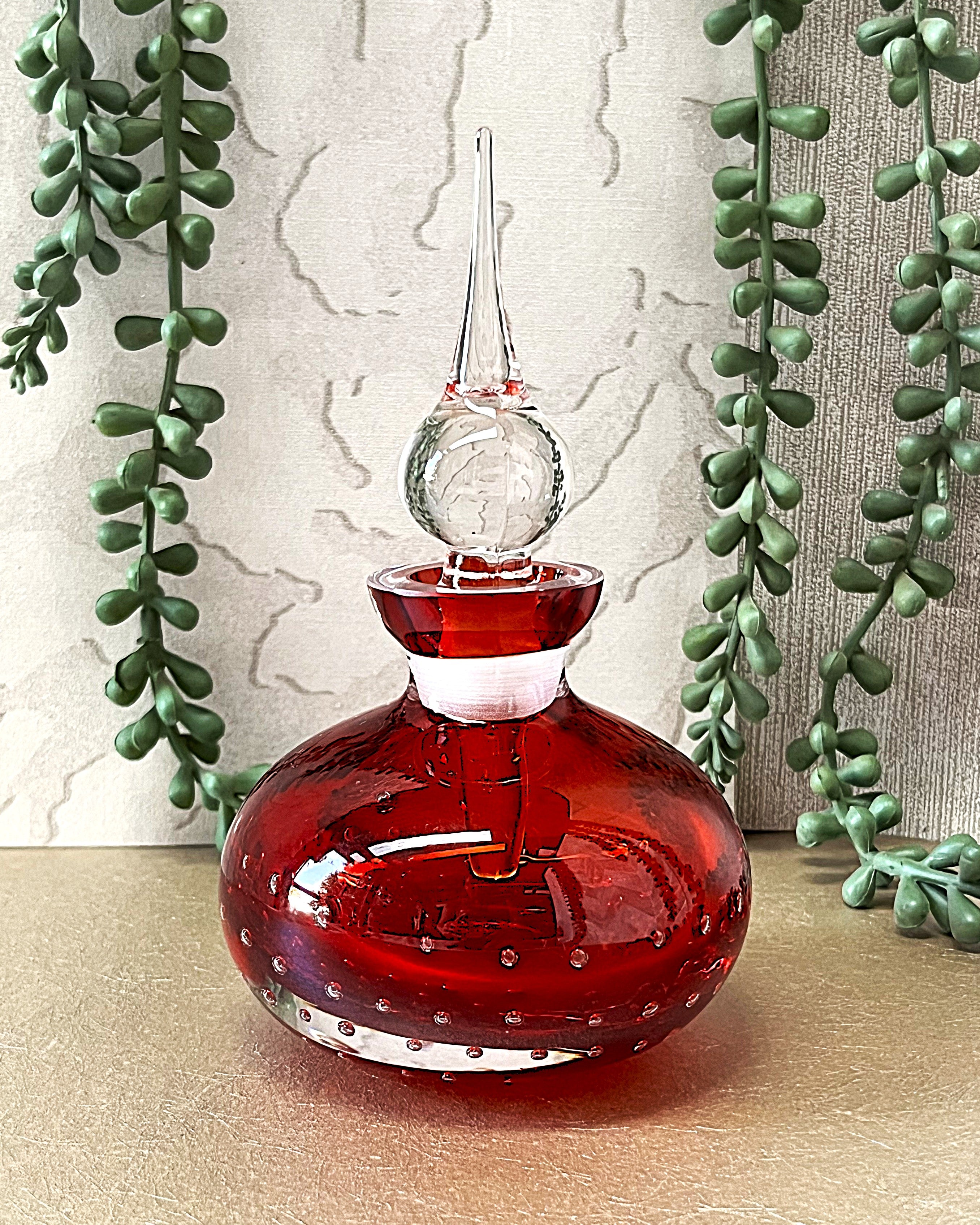 Perfume Bottle: Bischoff Glass Perfume Bottle