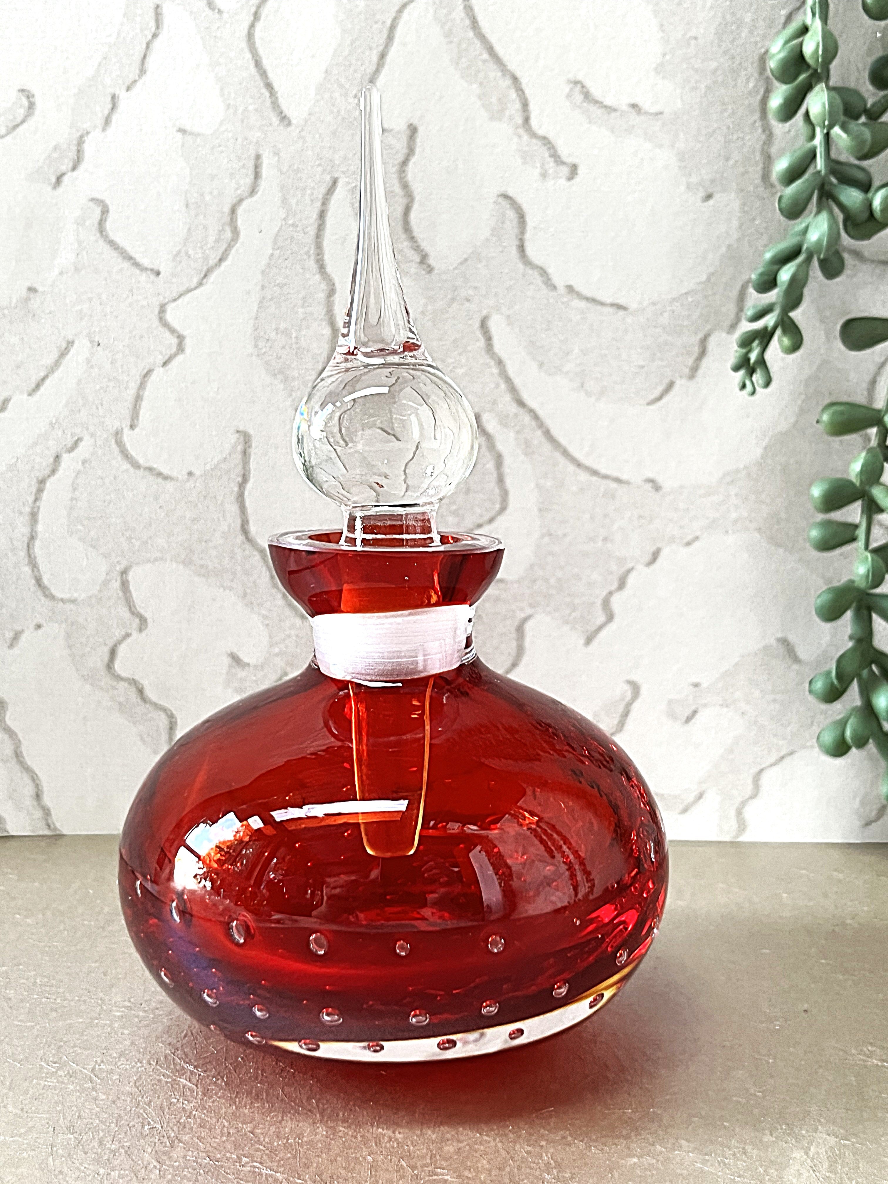 Perfume Bottle: Bischoff Glass Perfume Bottle