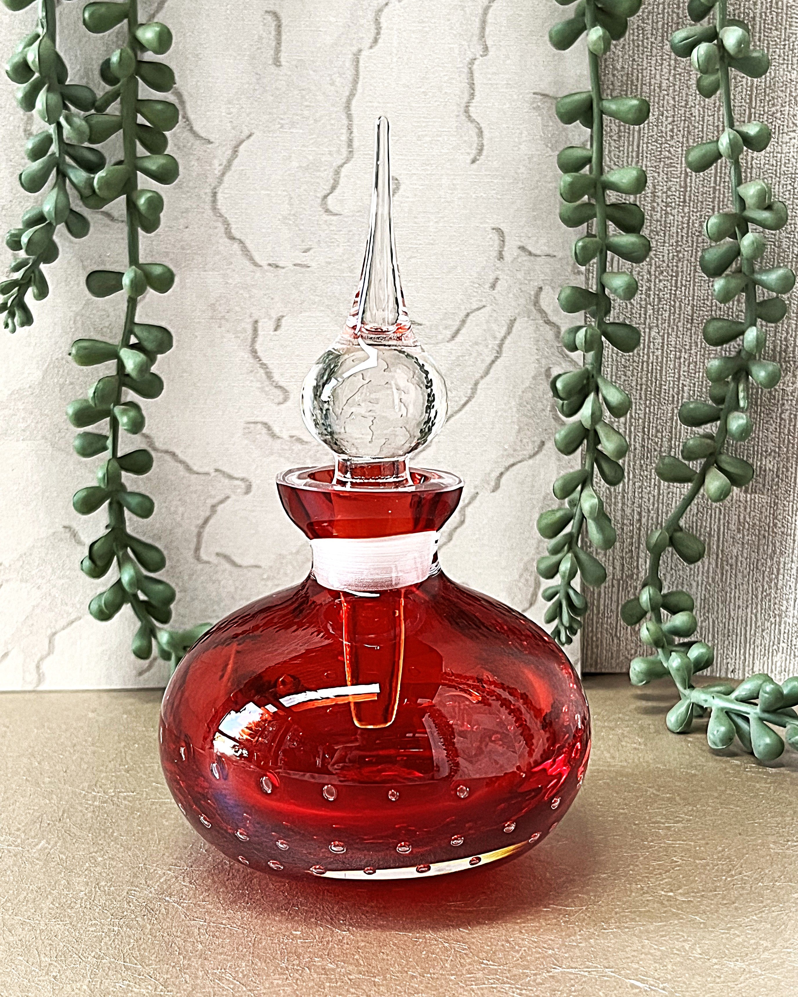 Perfume Bottle: Bischoff Glass Perfume Bottle