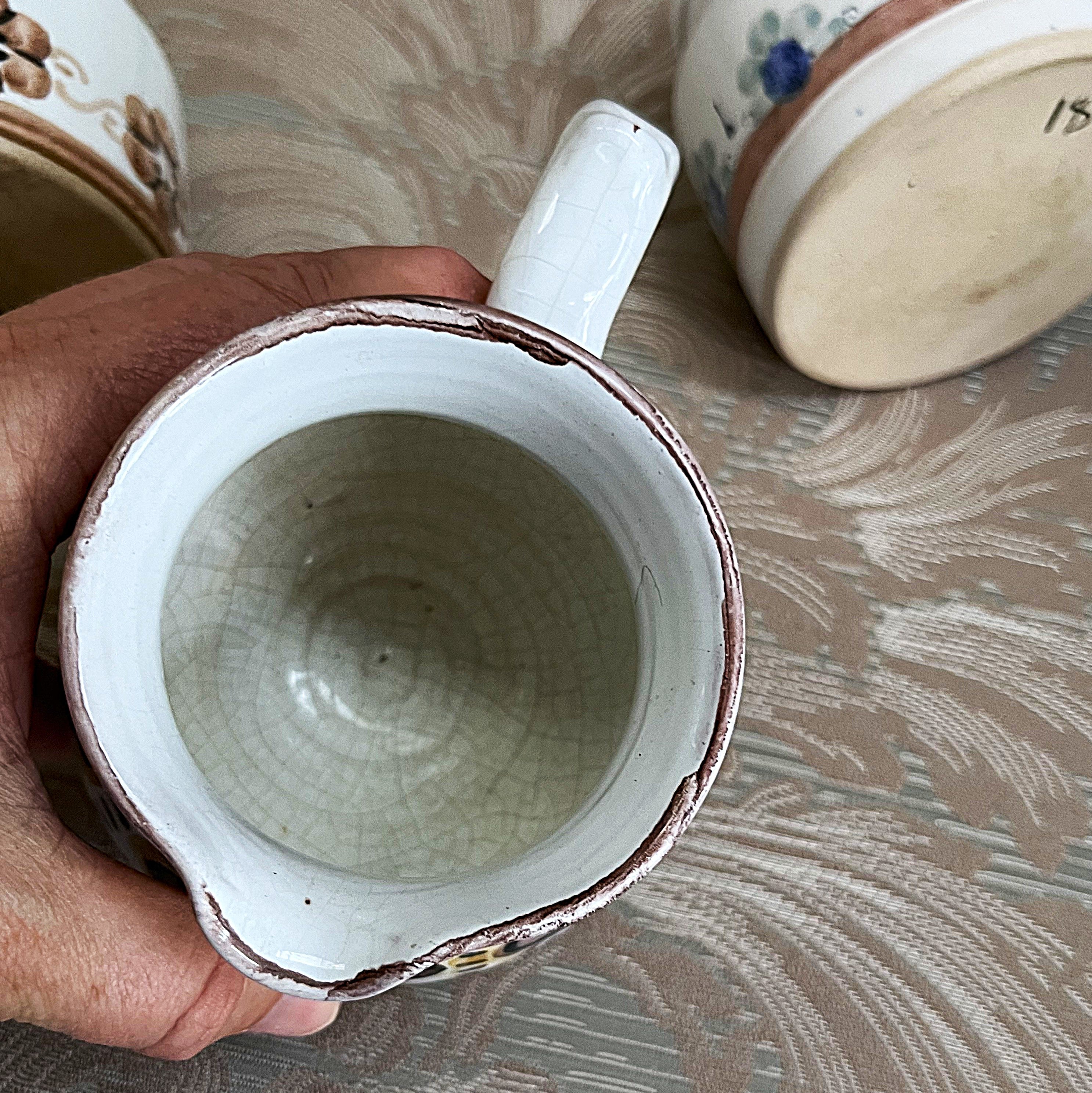 TOJ "The Old Jar": Studio Pottery Stoneware Set, 4