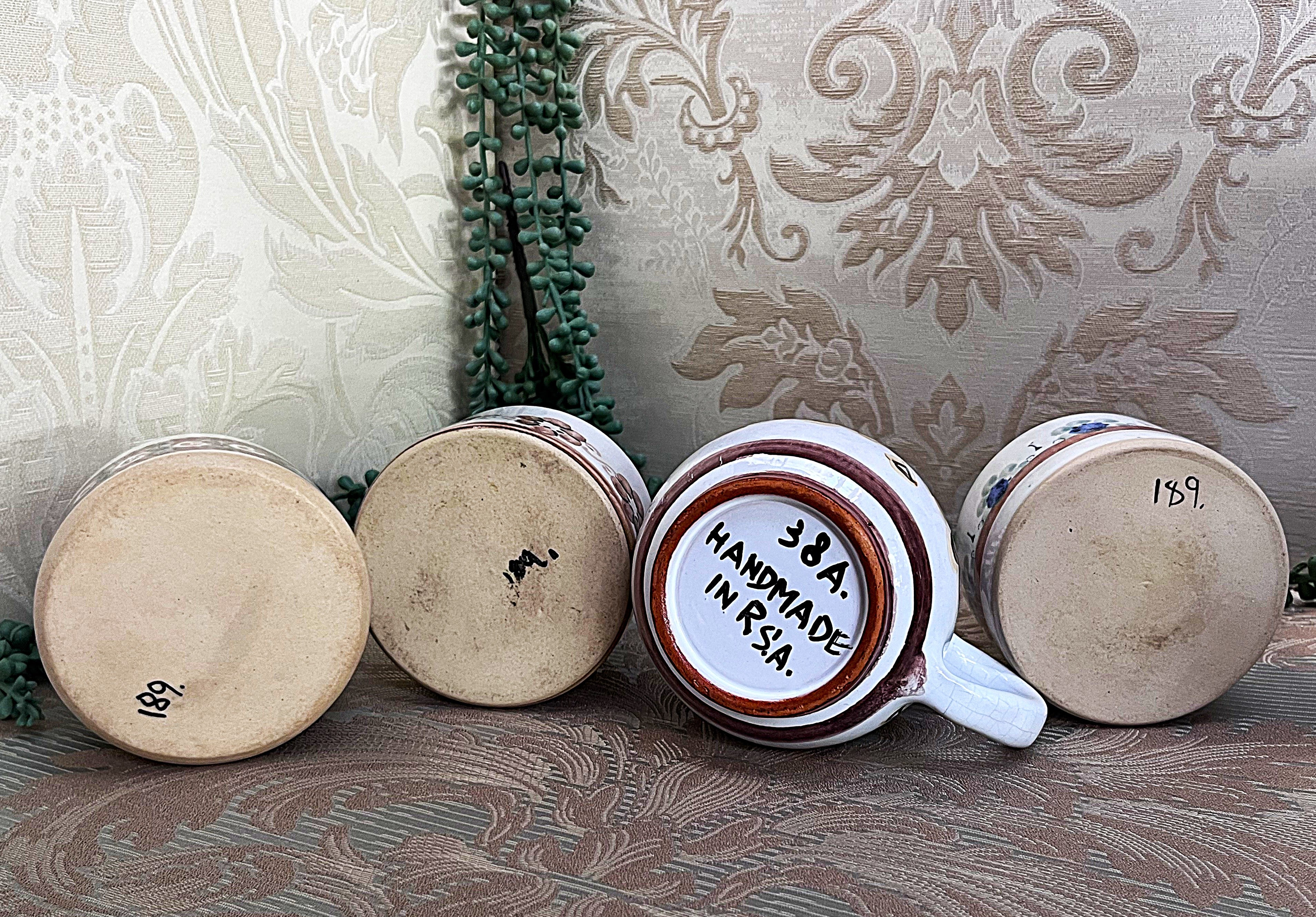 TOJ "The Old Jar": Studio Pottery Stoneware Set, 4