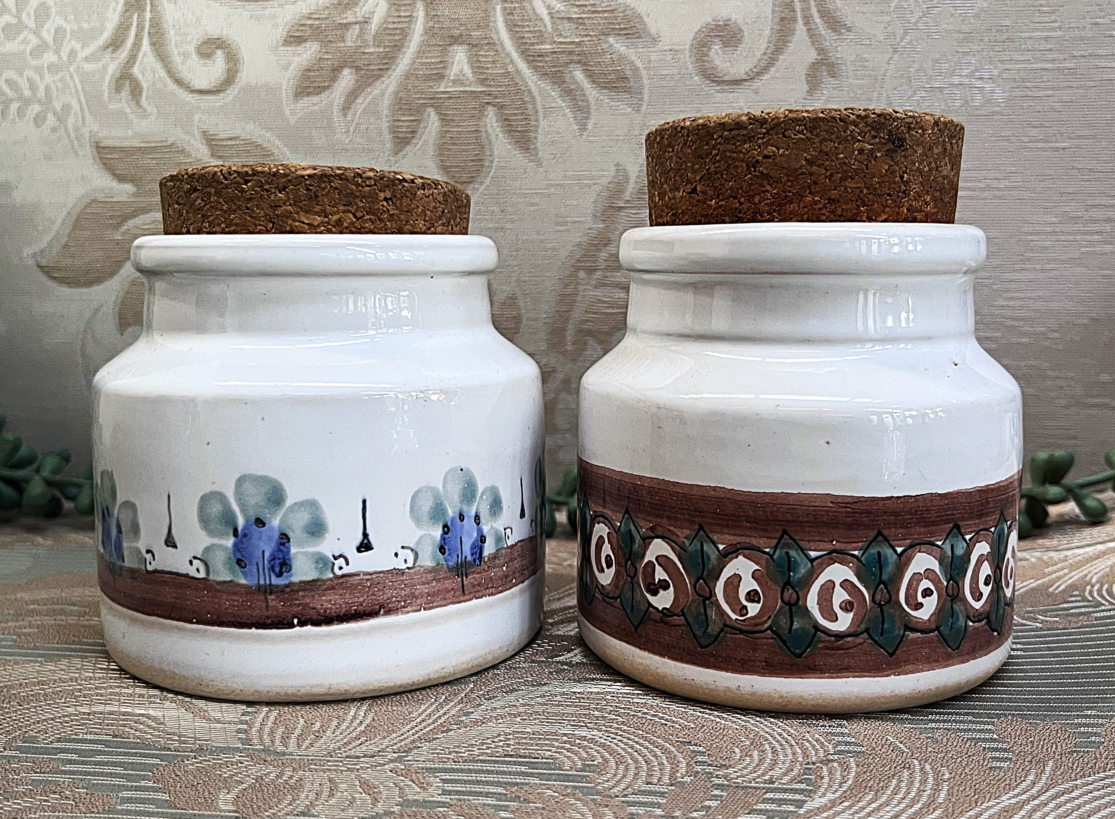 TOJ "The Old Jar": Studio Pottery Stoneware Set, 4