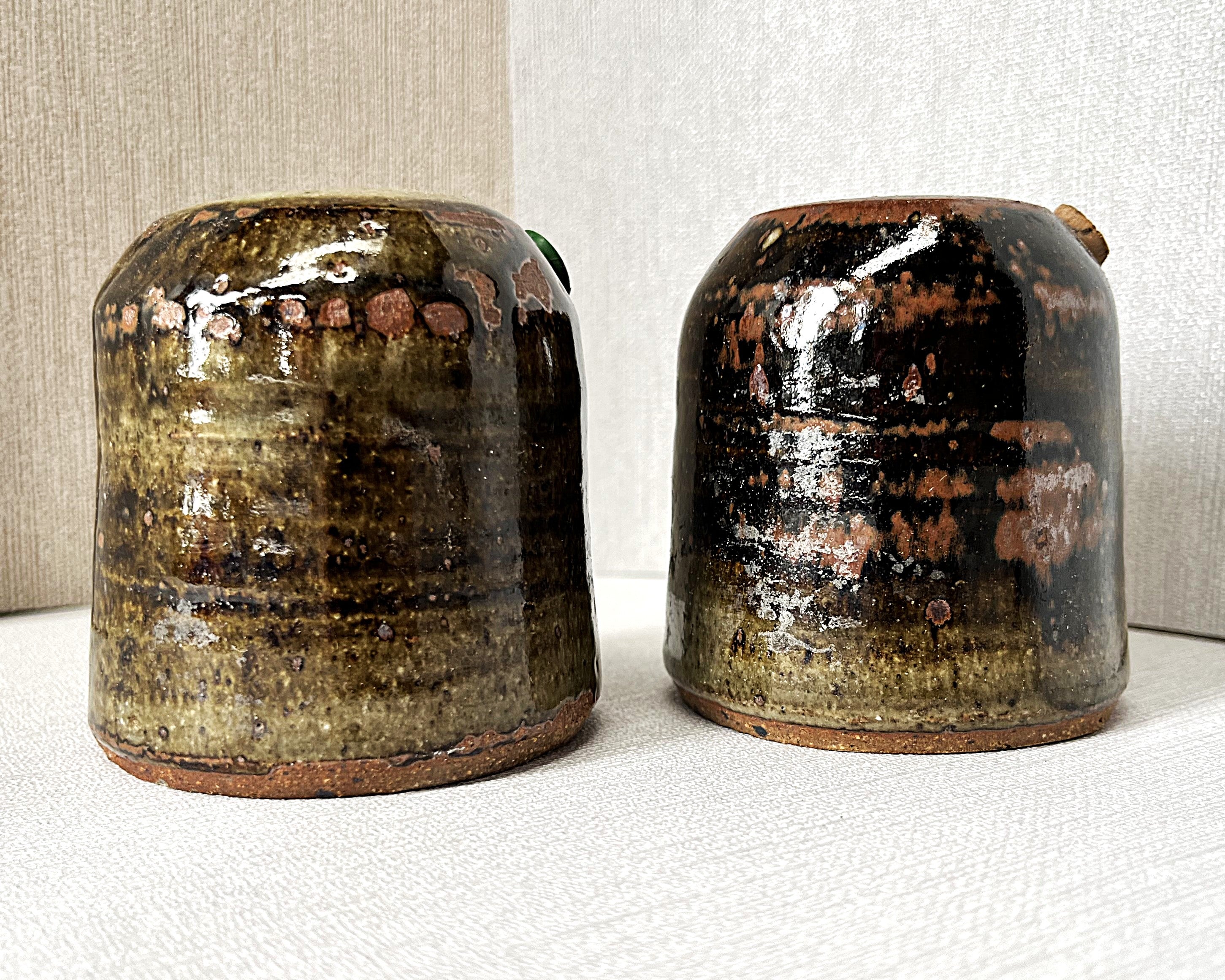 Studio Pottery: Handcrafted Studio Pottery Salt & Pepper Shakers